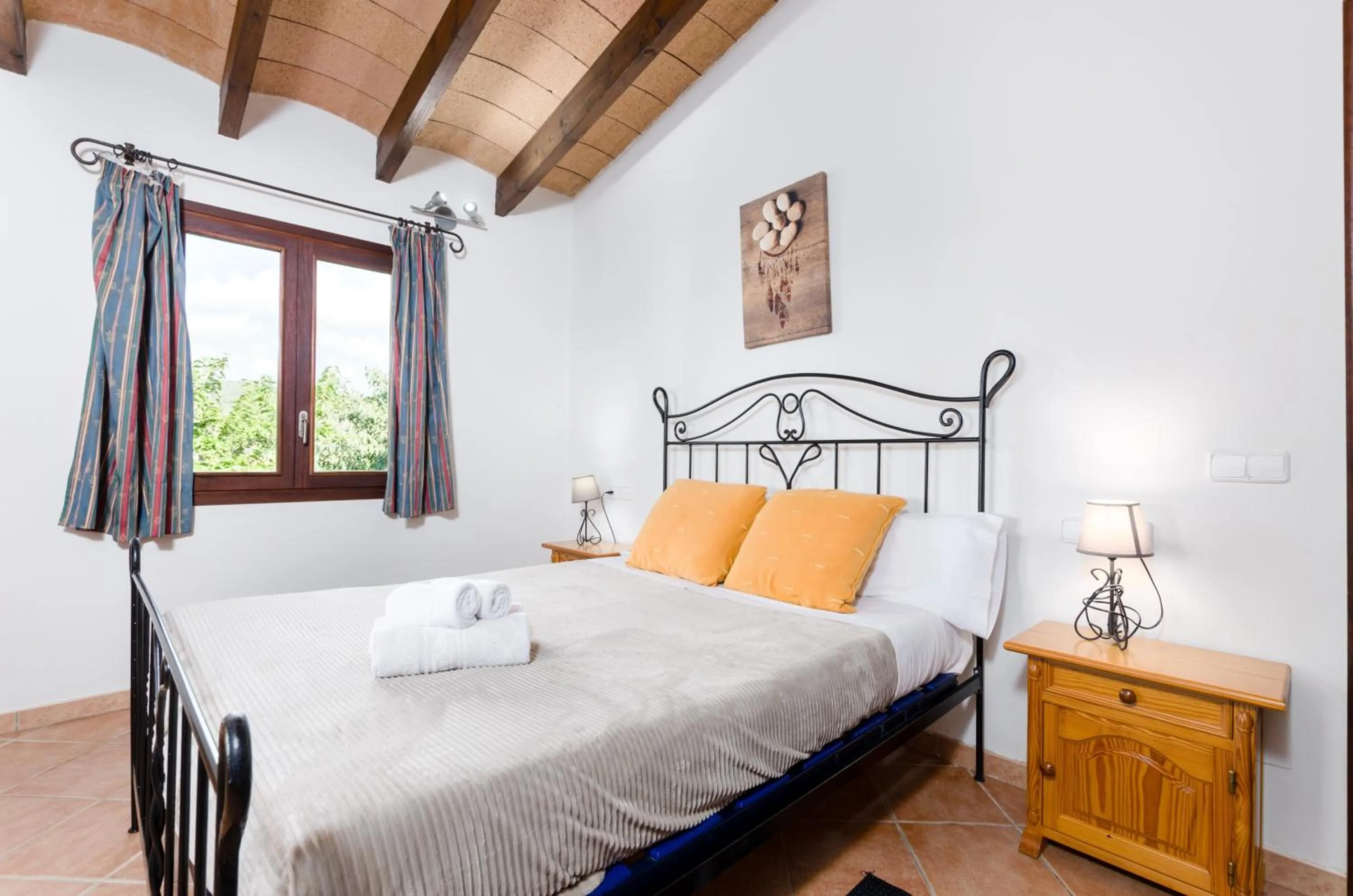 Bedroom, Bed in Sa Resclosa