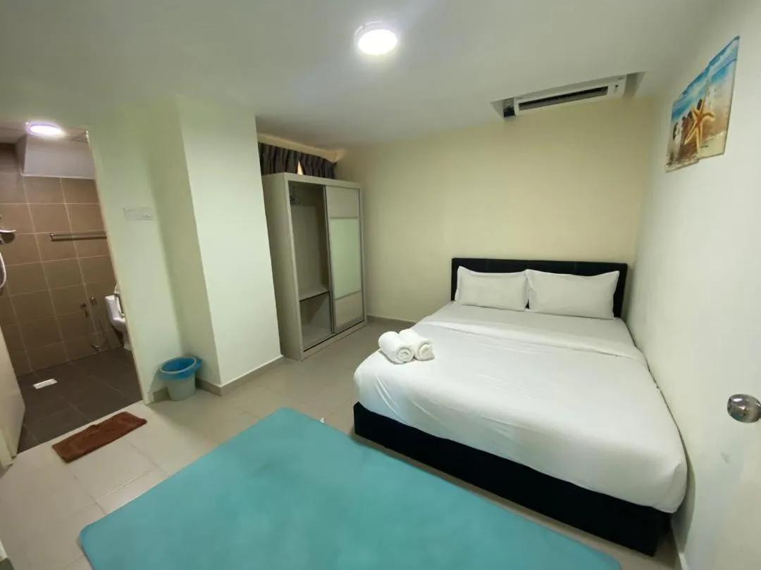 Bed in Tiara Desaru Seaview Residence