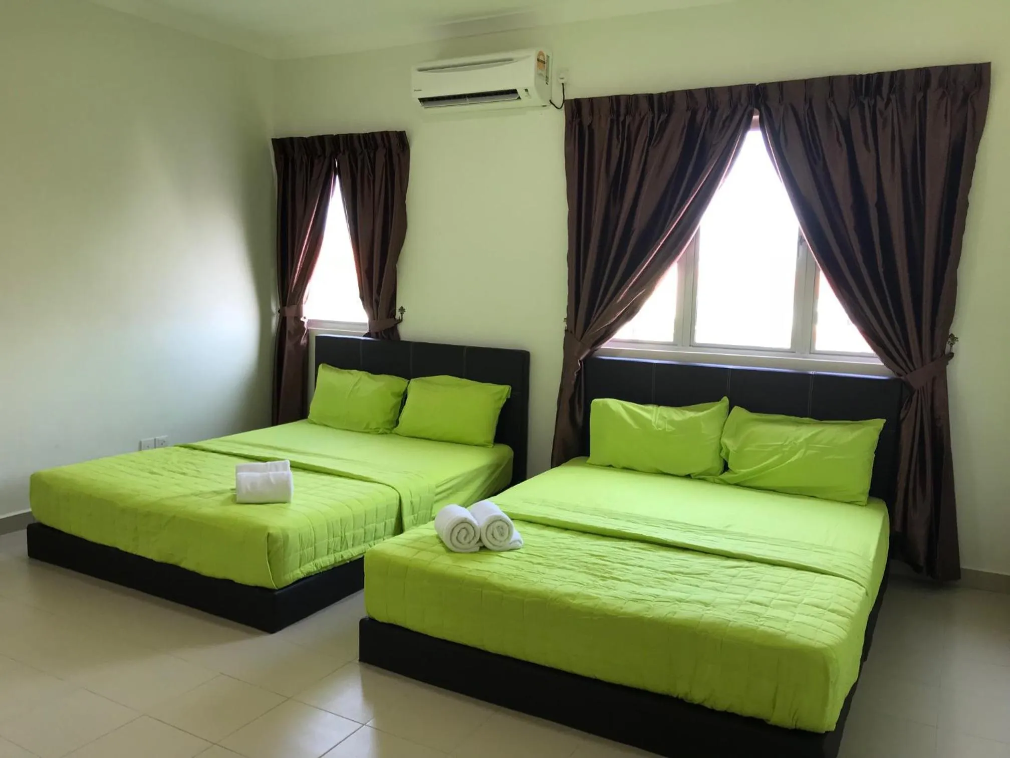 Bed in Tiara Desaru Seaview Residence