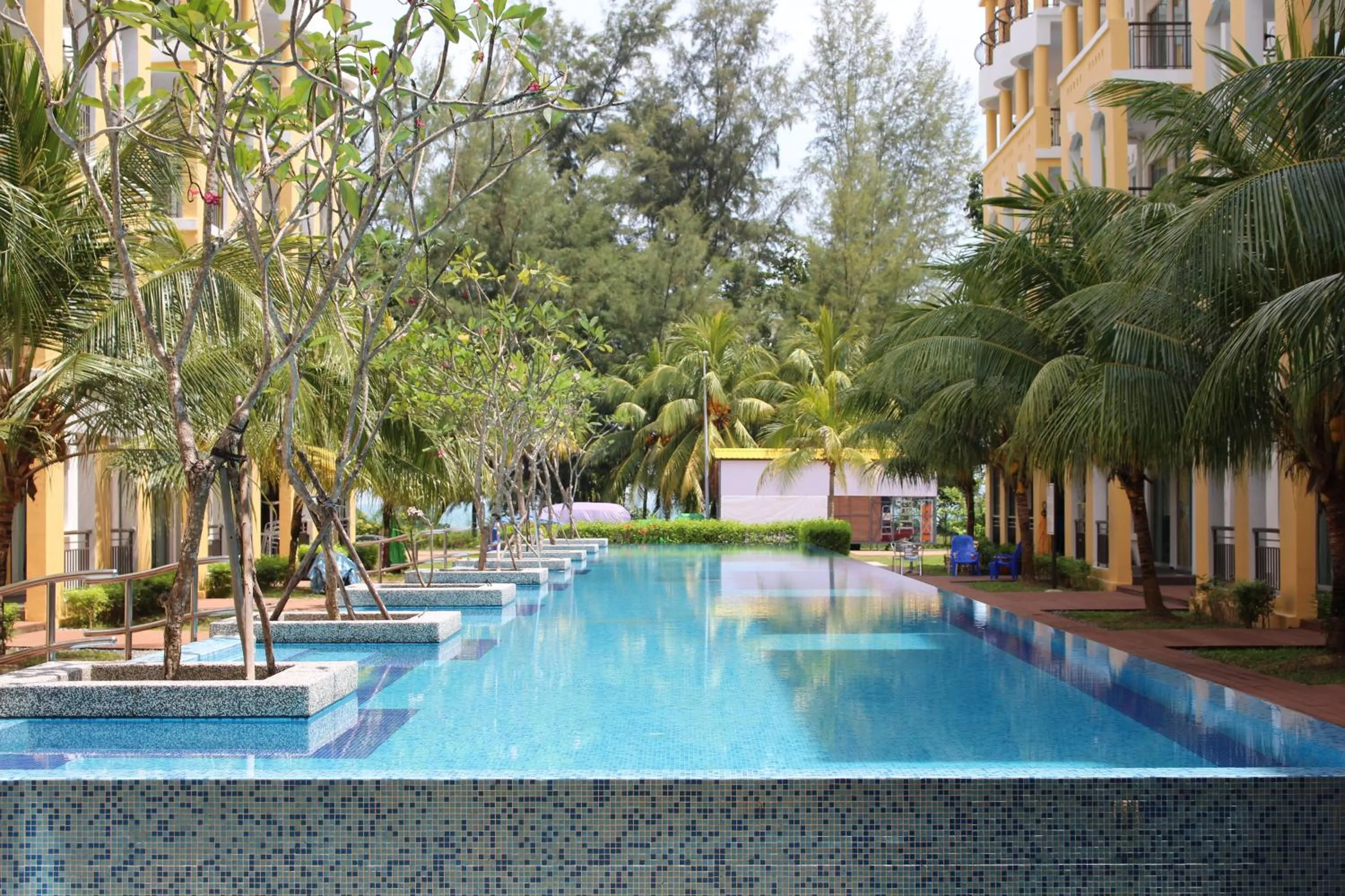Swimming pool in Tiara Desaru Seaview Residence