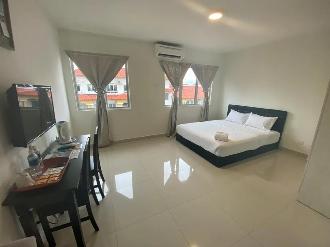 Bed in Tiara Desaru Seaview Residence