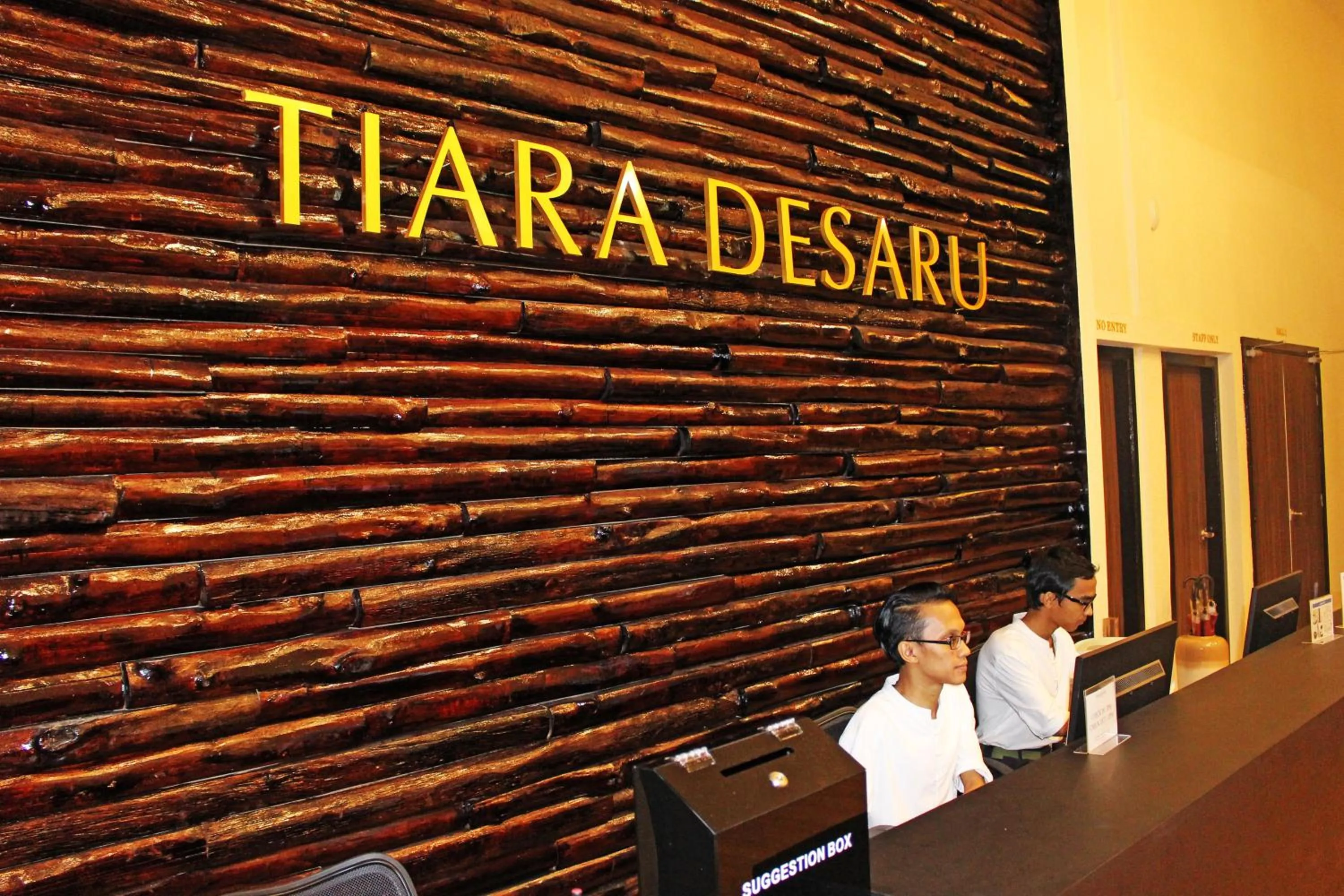 Lobby or reception in Tiara Desaru Seaview Residence