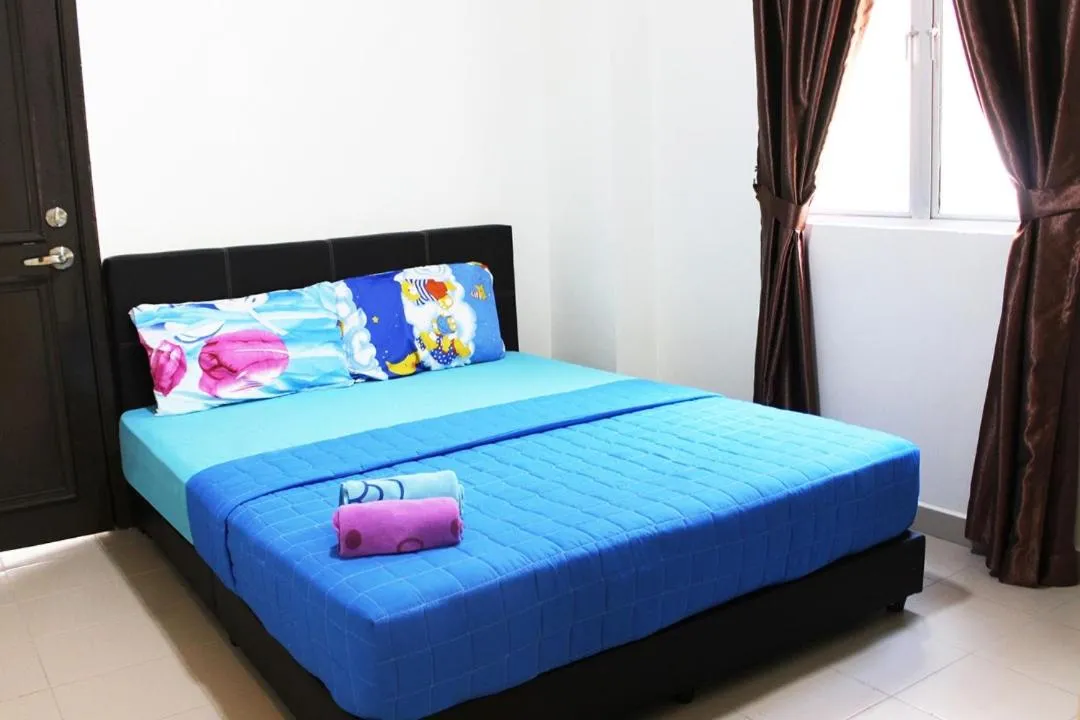Bed in Tiara Desaru Seaview Residence