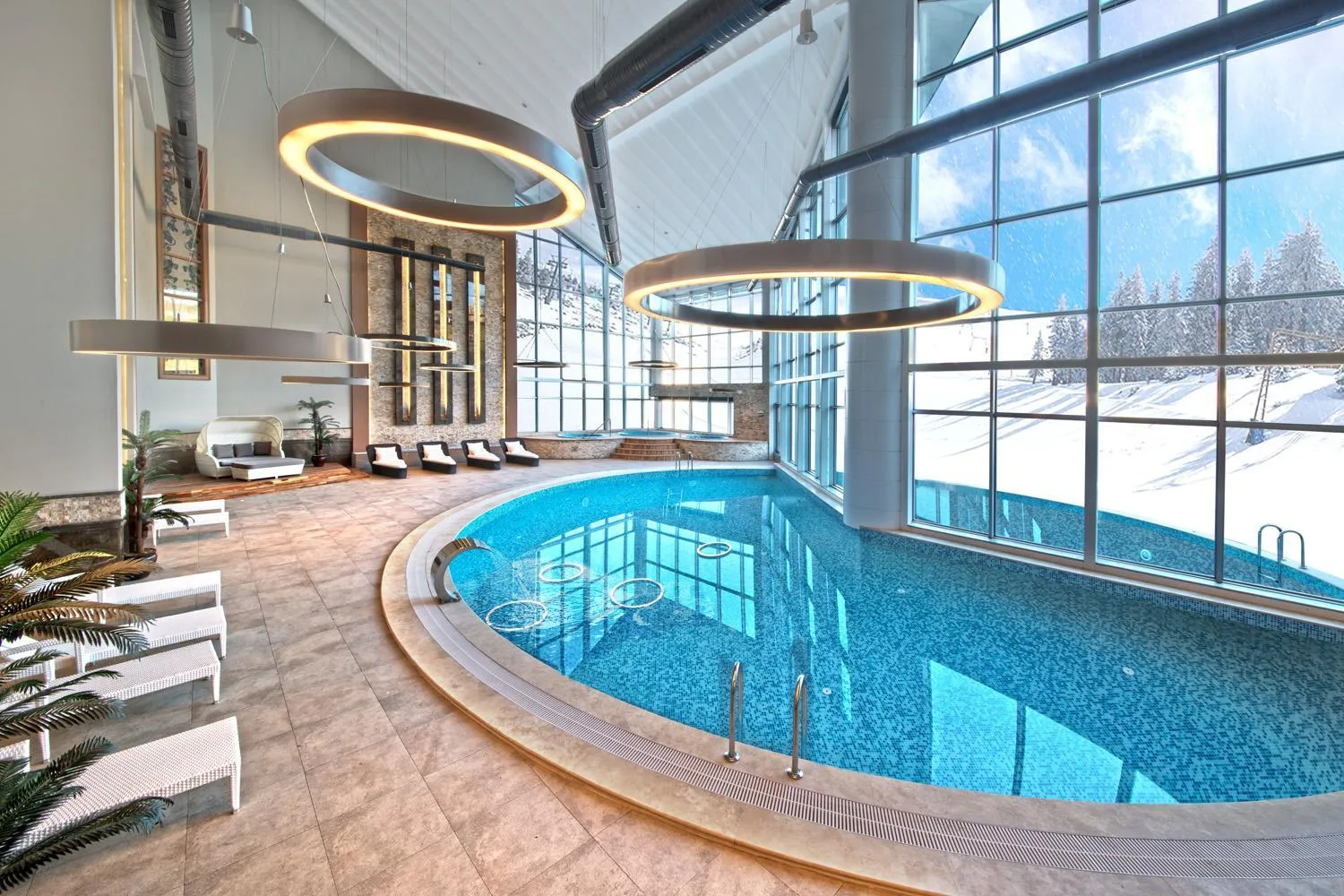 Pool view in Bof Hotels Uludağ Ski&Luxury Resort All Inclusive