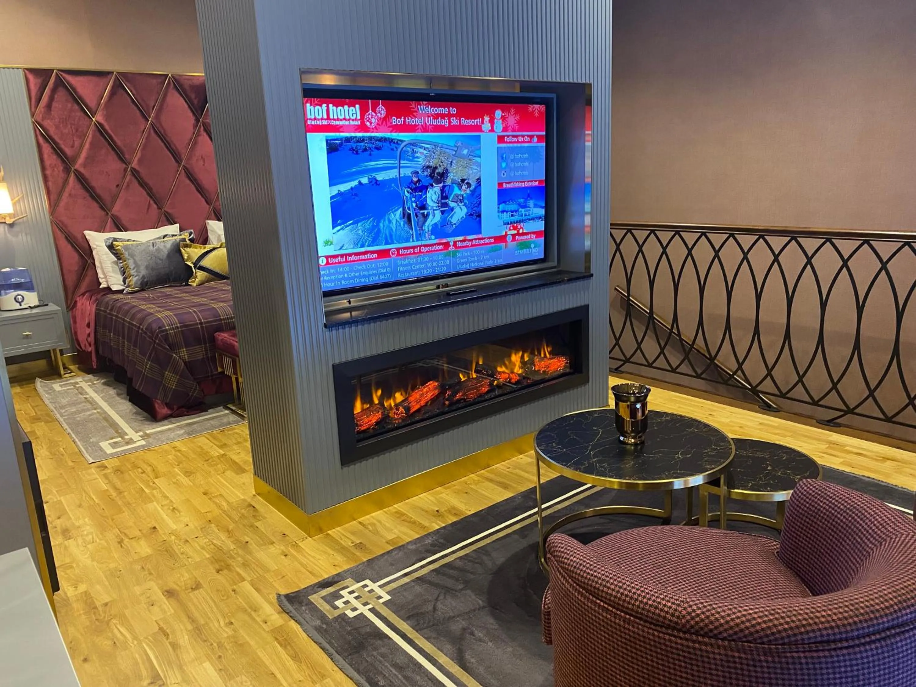 Living room in Bof Hotels Uludağ Ski&Luxury Resort All Inclusive