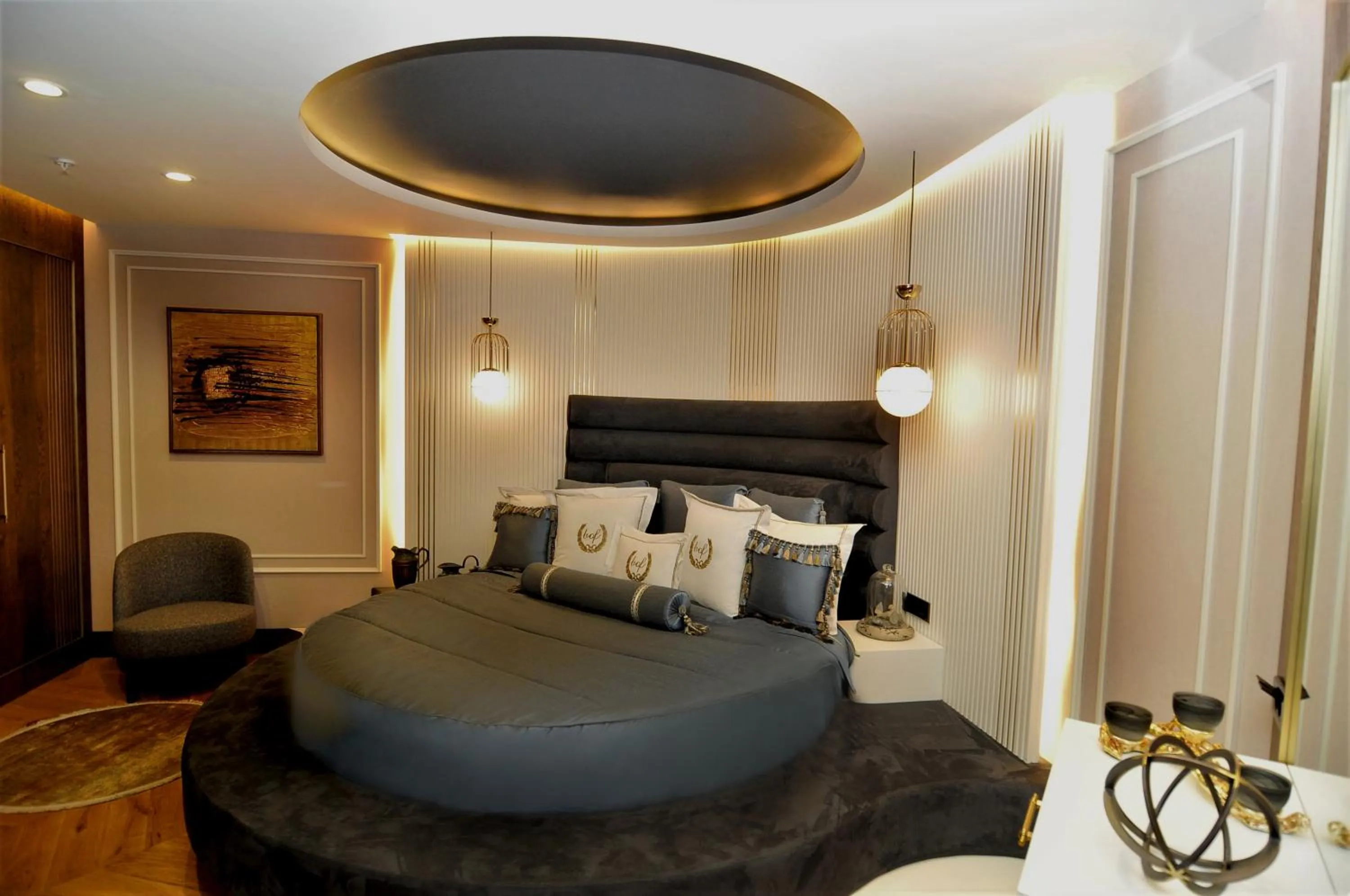 Bed in Bof Hotels Uludağ Ski&Luxury Resort All Inclusive