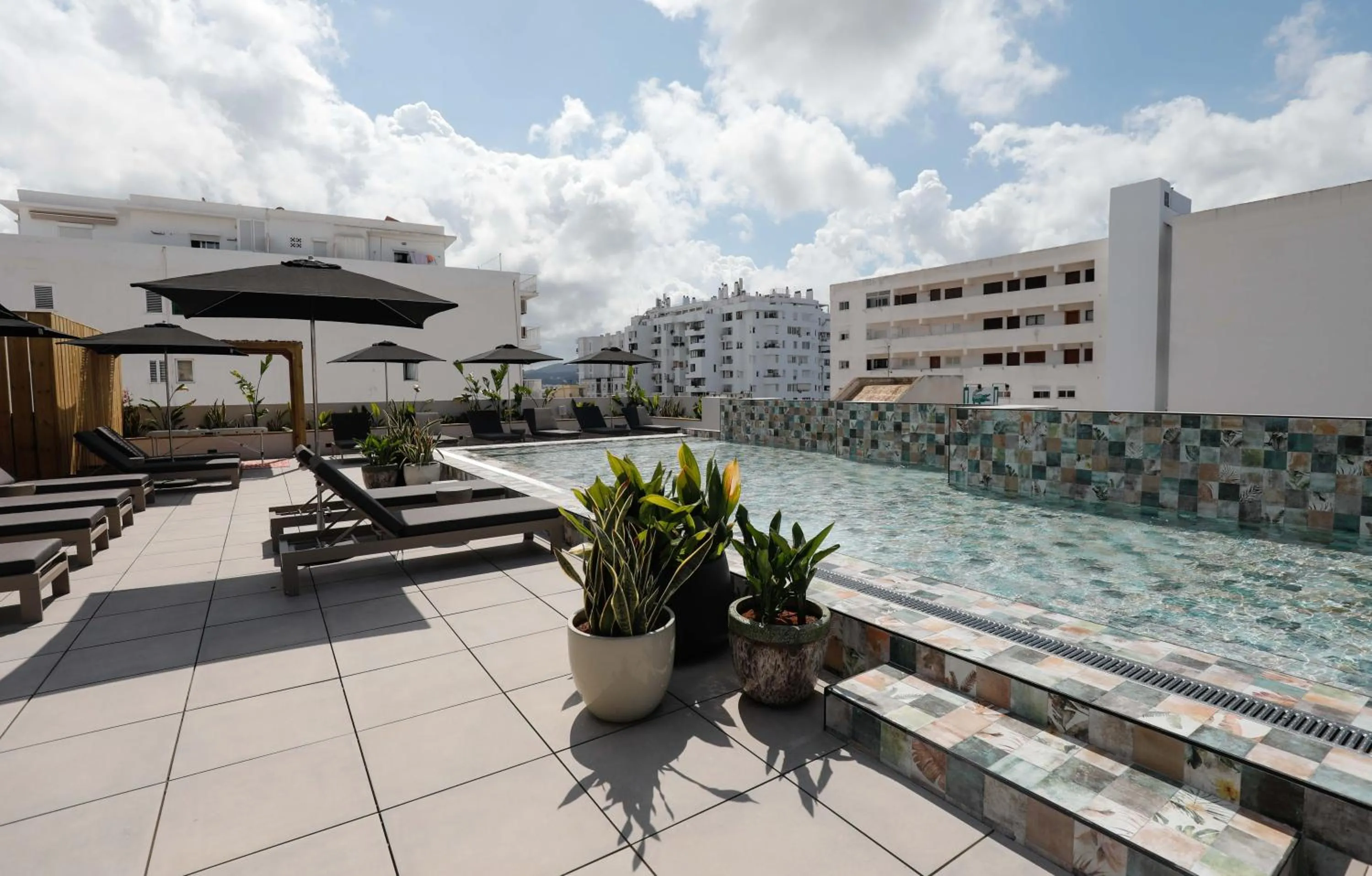 Swimming pool in Stic Urban Hotel & SPA