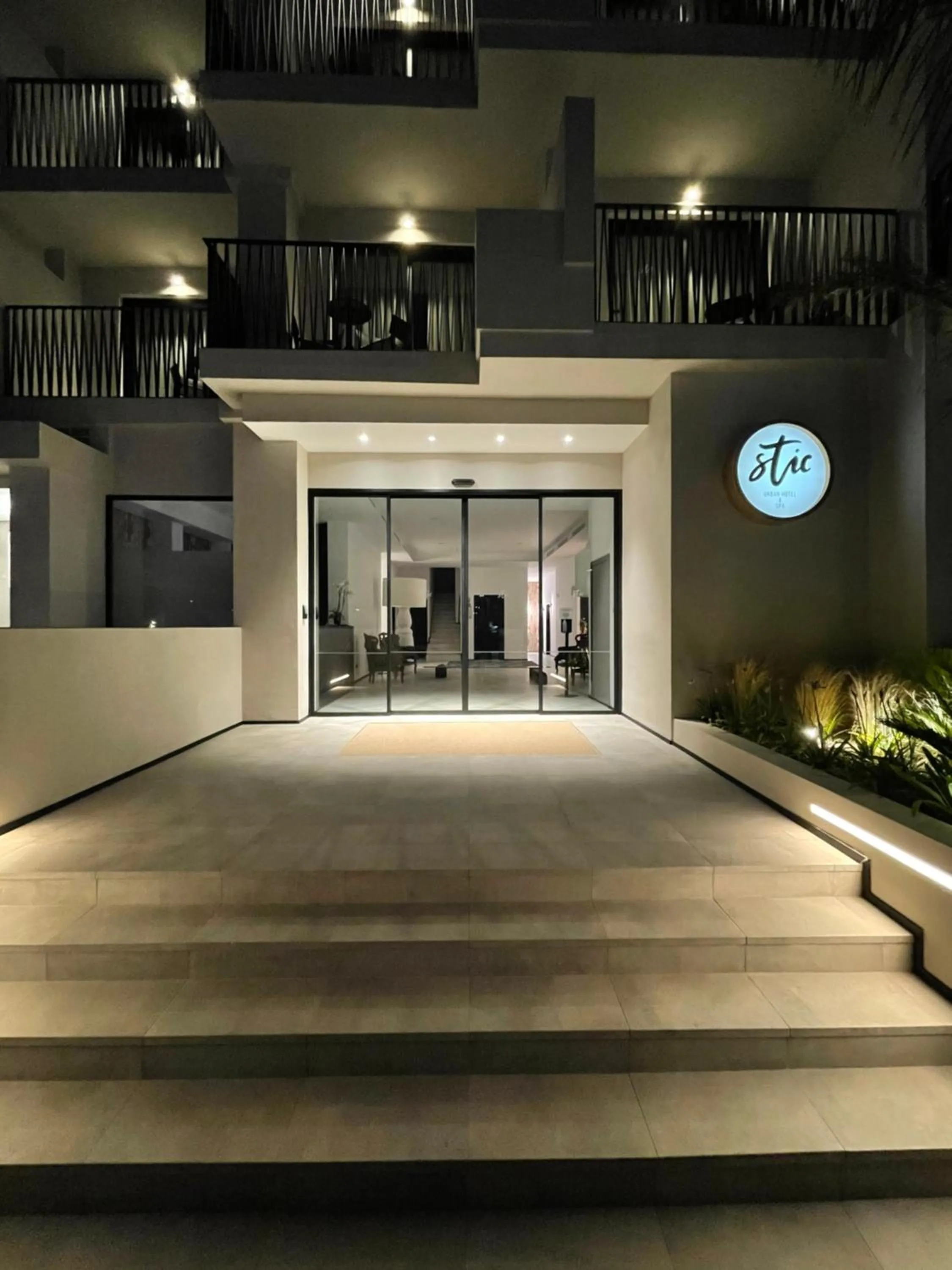 Facade/entrance in Stic Urban Hotel & SPA