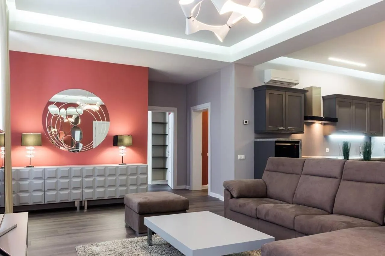 Living room in City Park Hotel