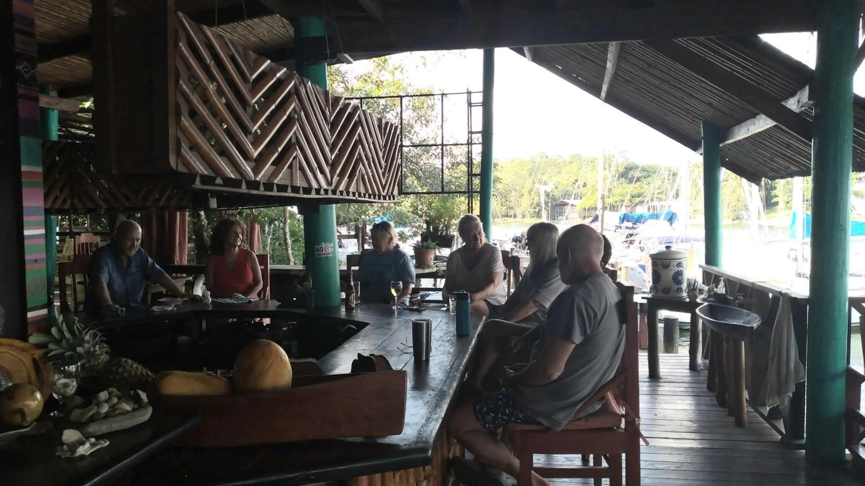 Restaurant/places to eat in Tortugal Boutique River Lodge