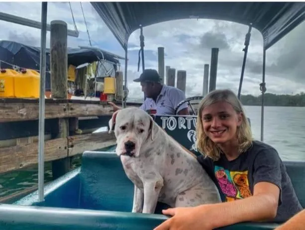 Patio in Tortugal Boutique River Lodge
