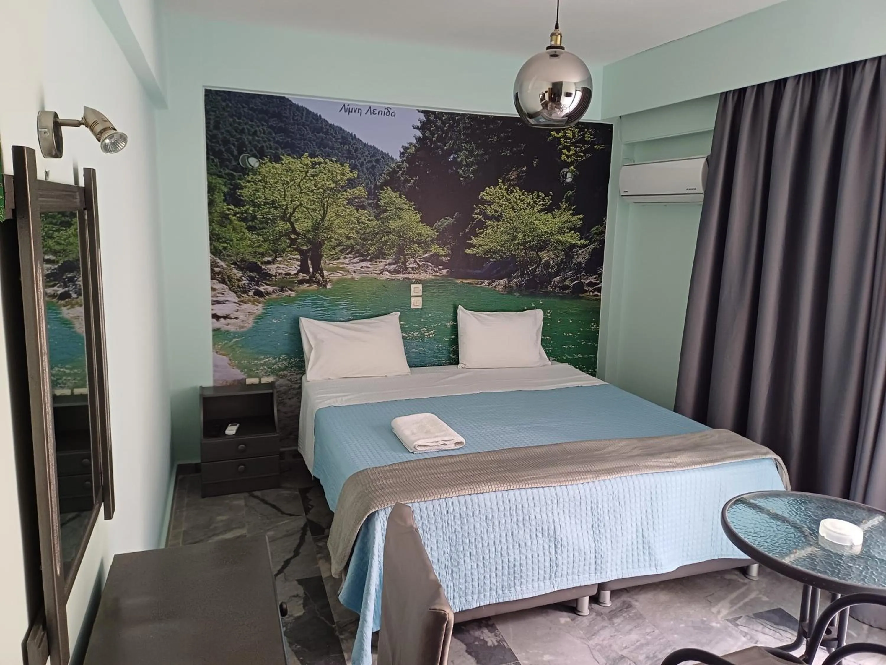 Bed in Enalion Beach Hotel