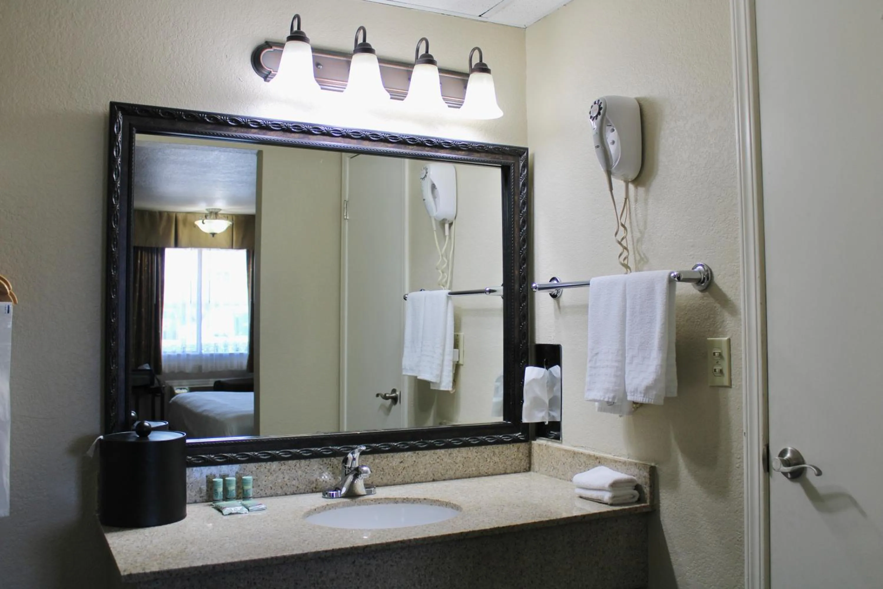 Bathroom in Baymont by Wyndham McAlester Hwy 69