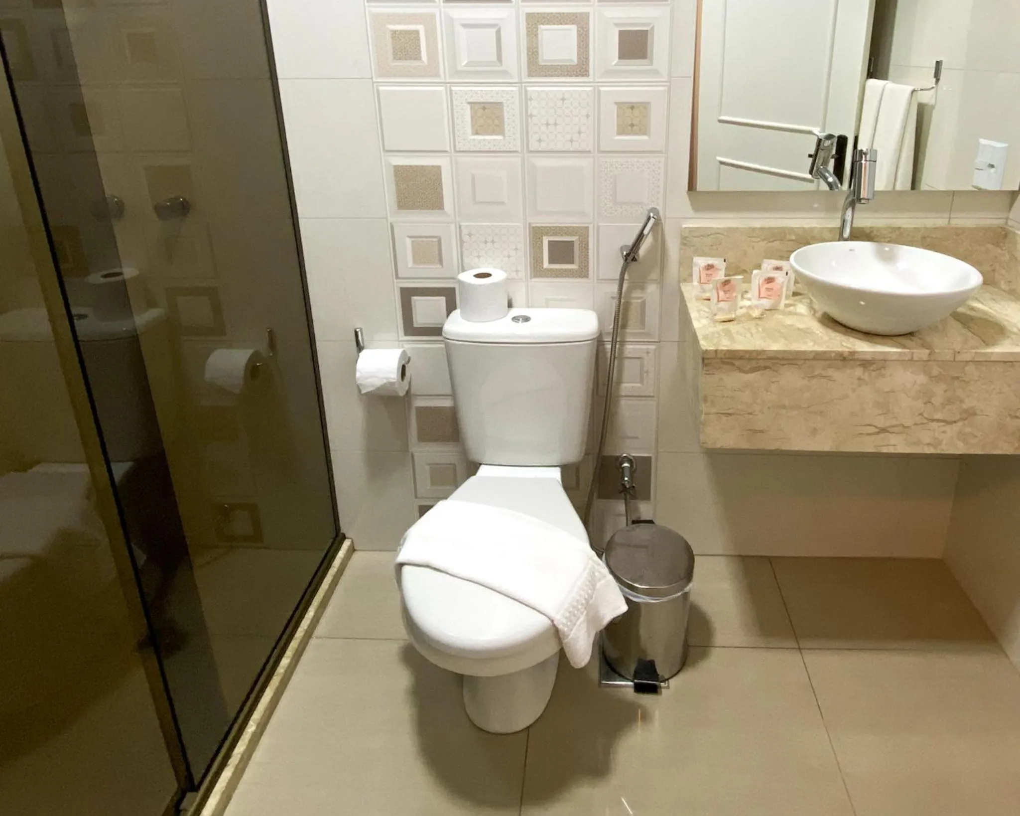 Shower in Pousada Vovô Nino