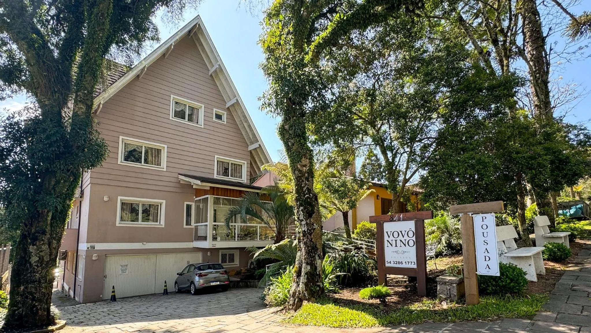 Property building in Pousada Vovô Nino