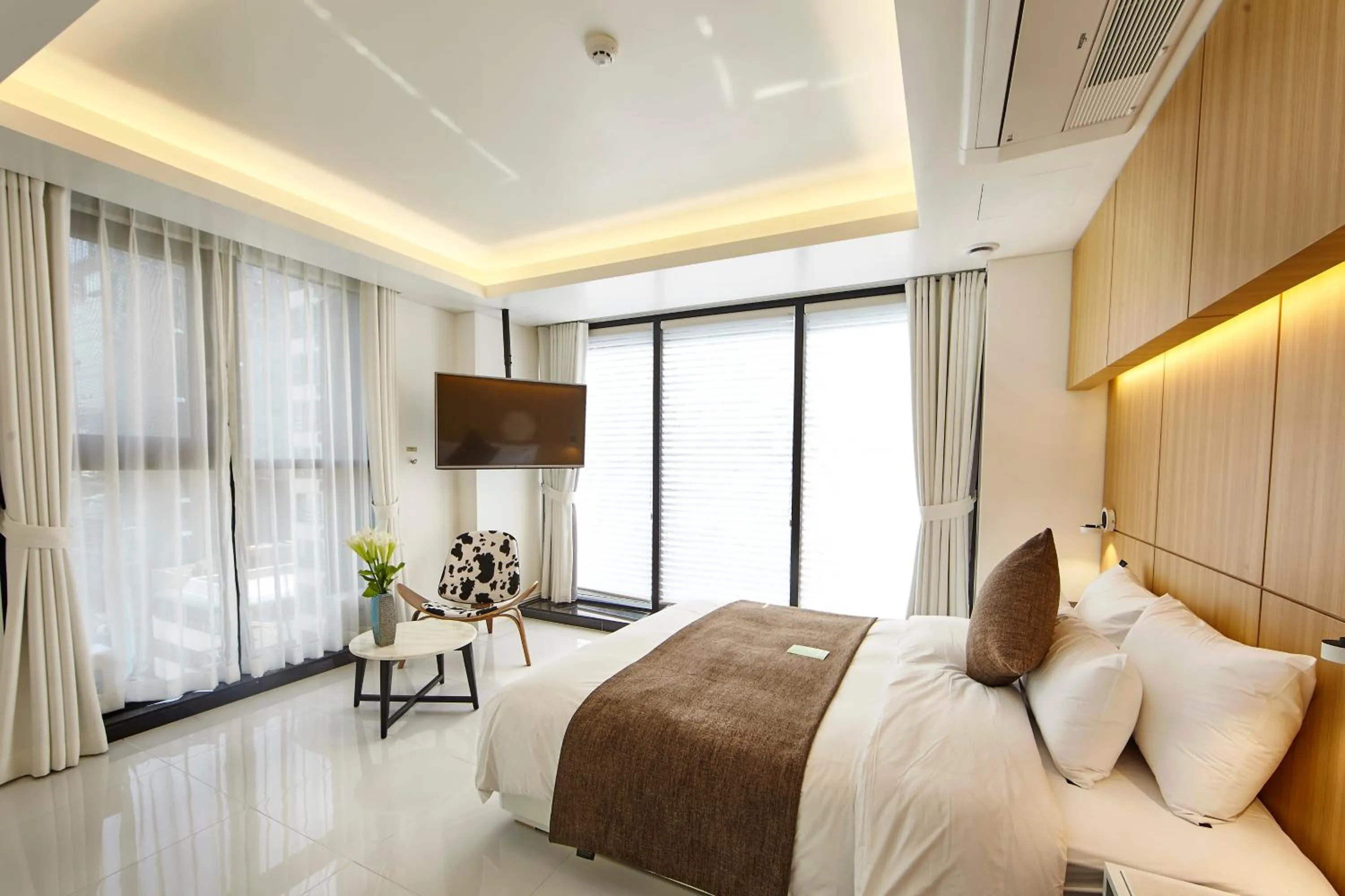 Bedroom, Bed in Hotel Soulhada Gangnam