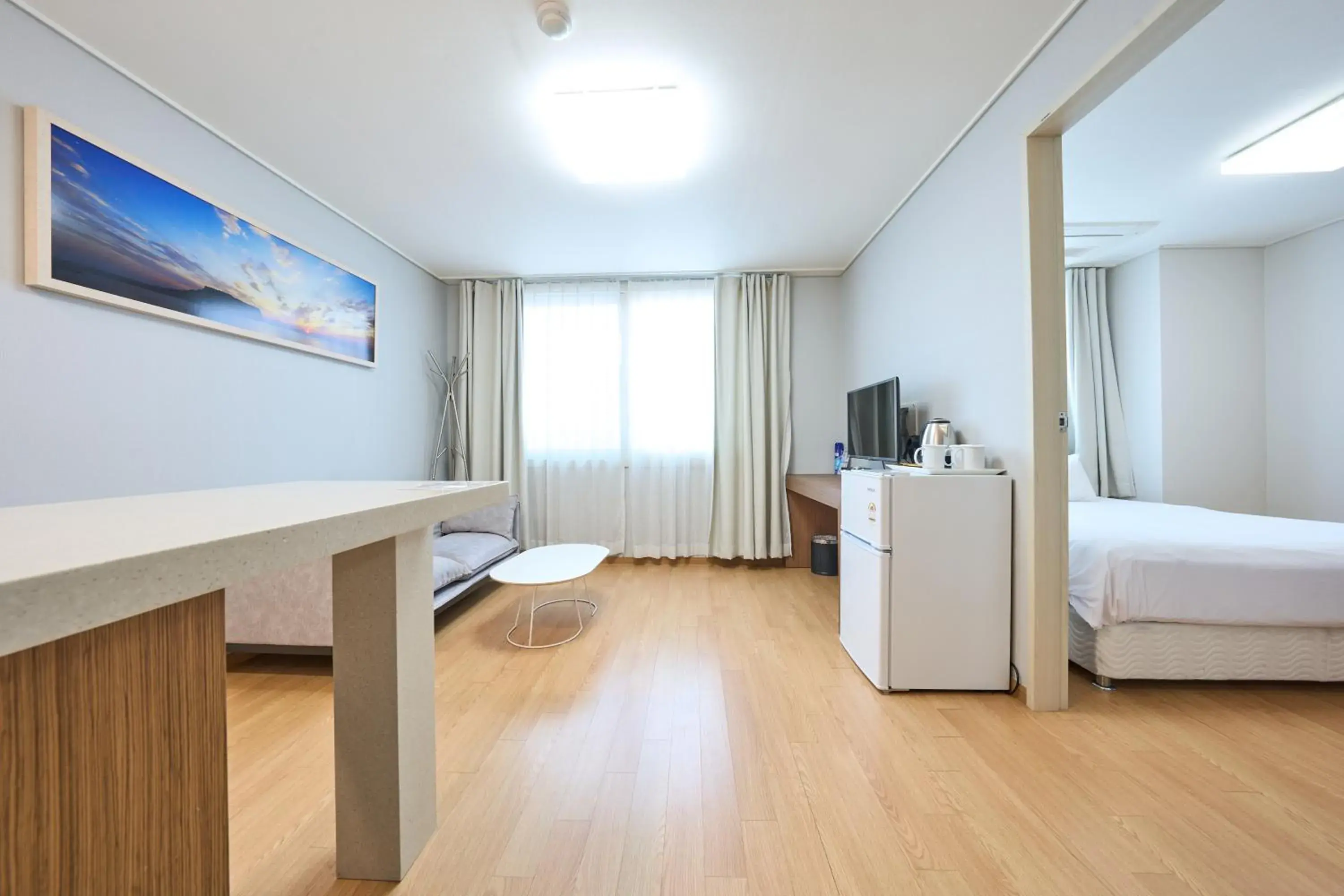 Bed in Pampas Hotel Jeju Bed in Pampas Hotel Jeju