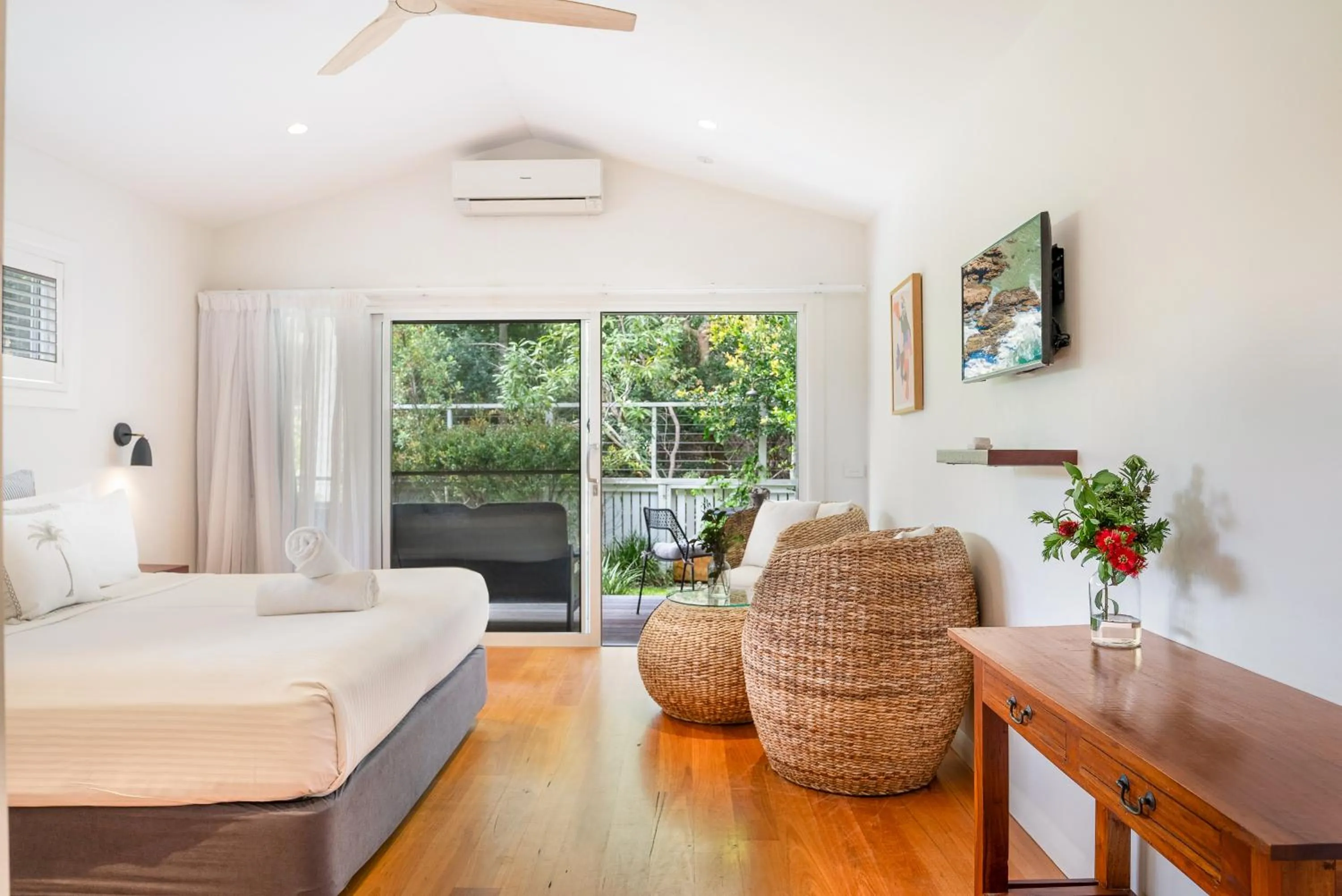 Bed in The Beach Shack Byron Bay