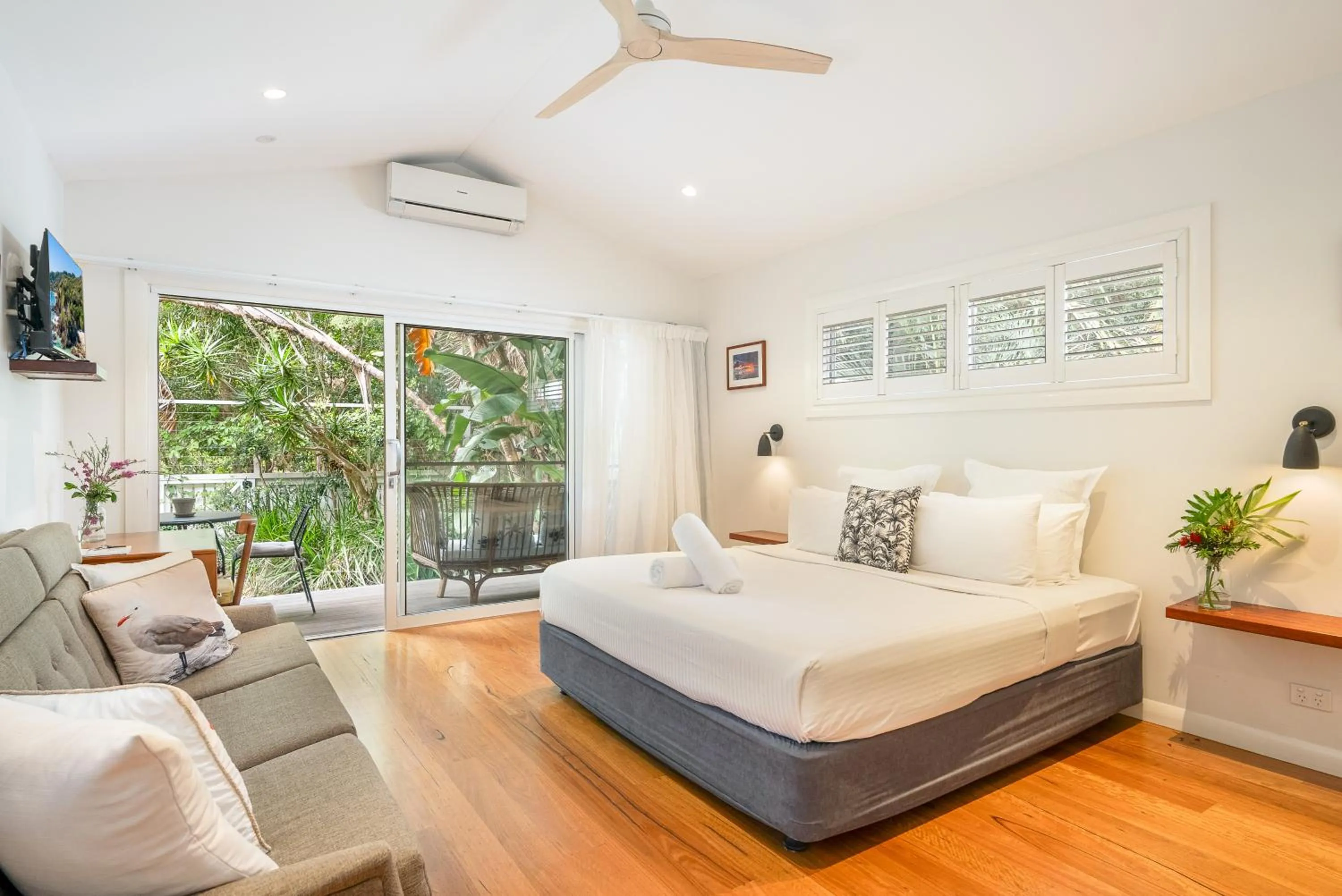 Bed in The Beach Shack Byron Bay
