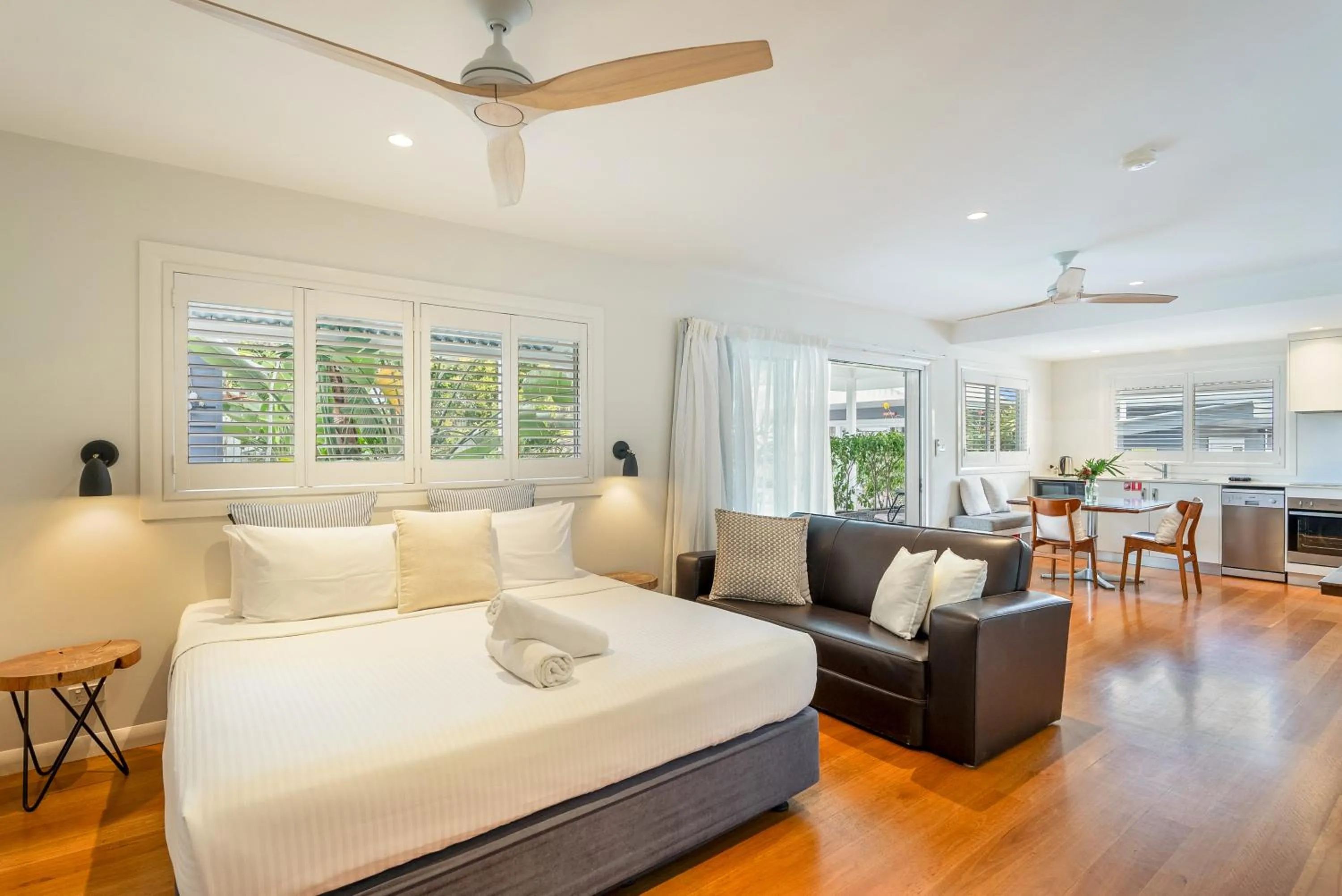Bed in The Beach Shack Byron Bay