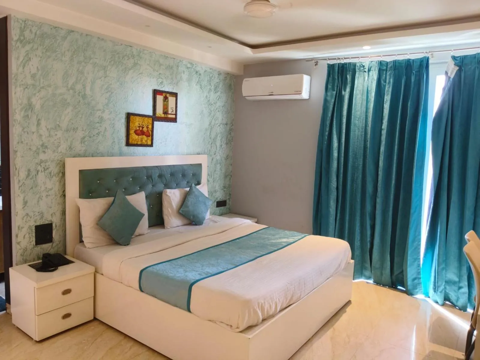 Bed in VS Residency
