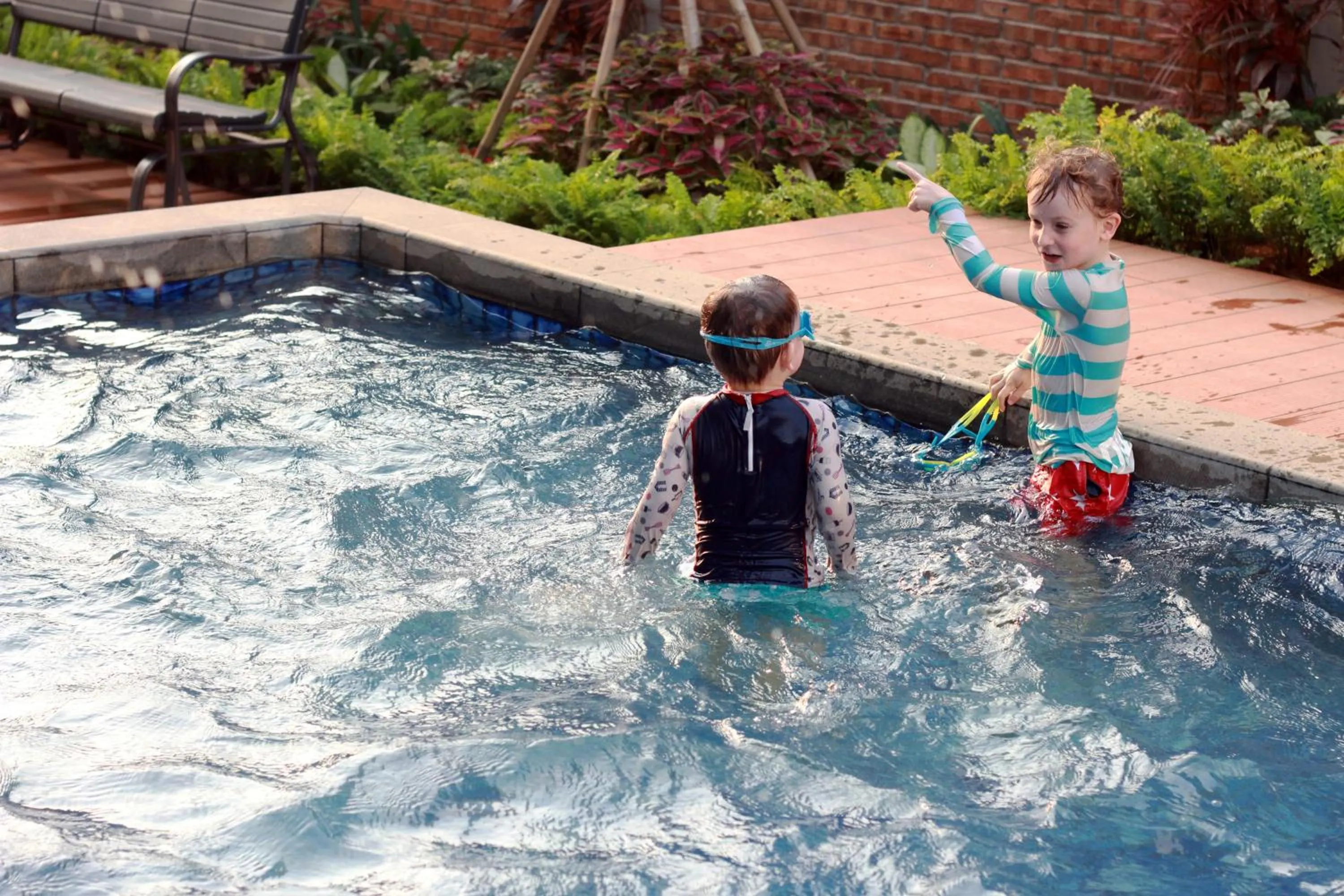 Swimming pool in Ra Premiere Simatupang
