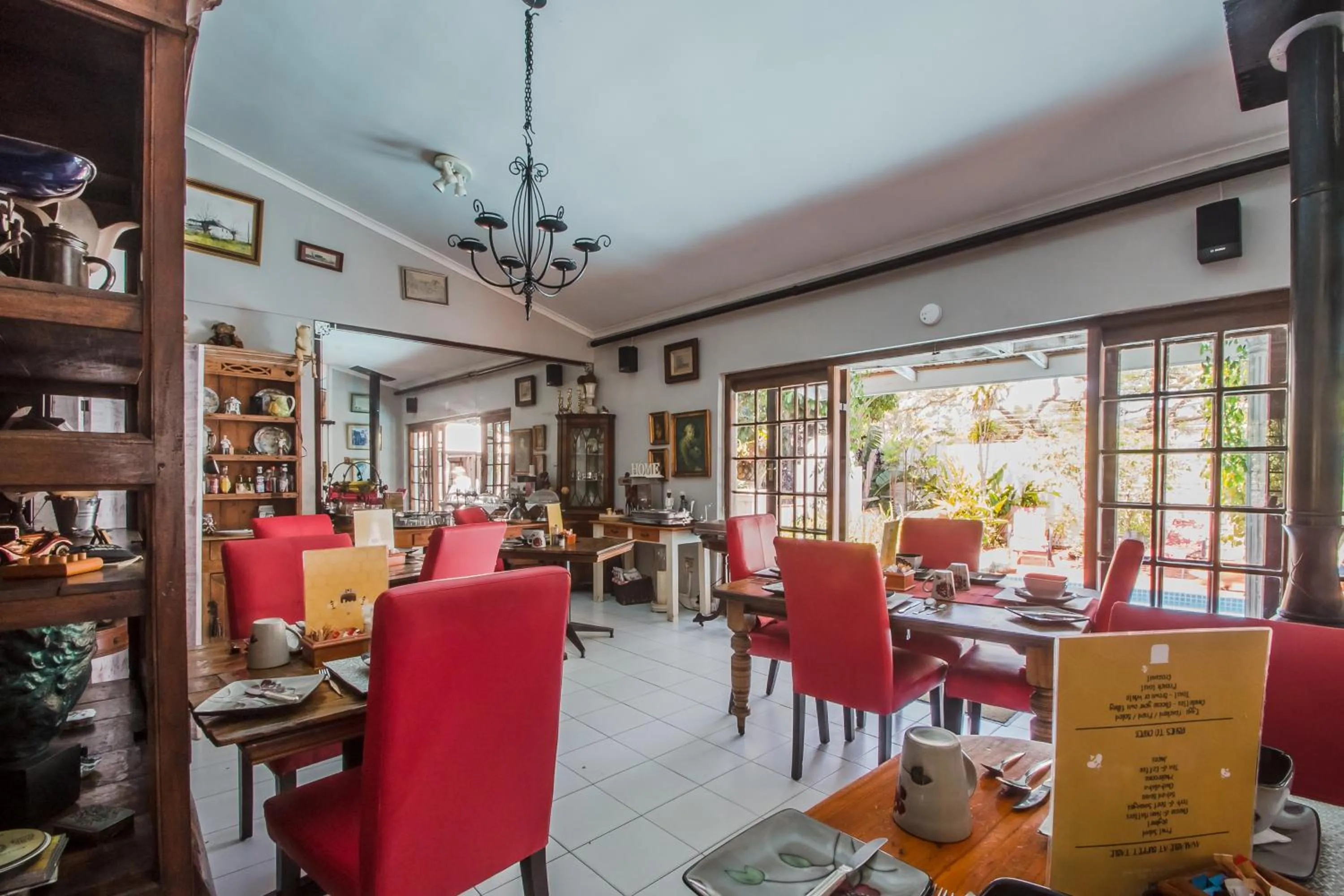 Breakfast in HoneyPot Guest house