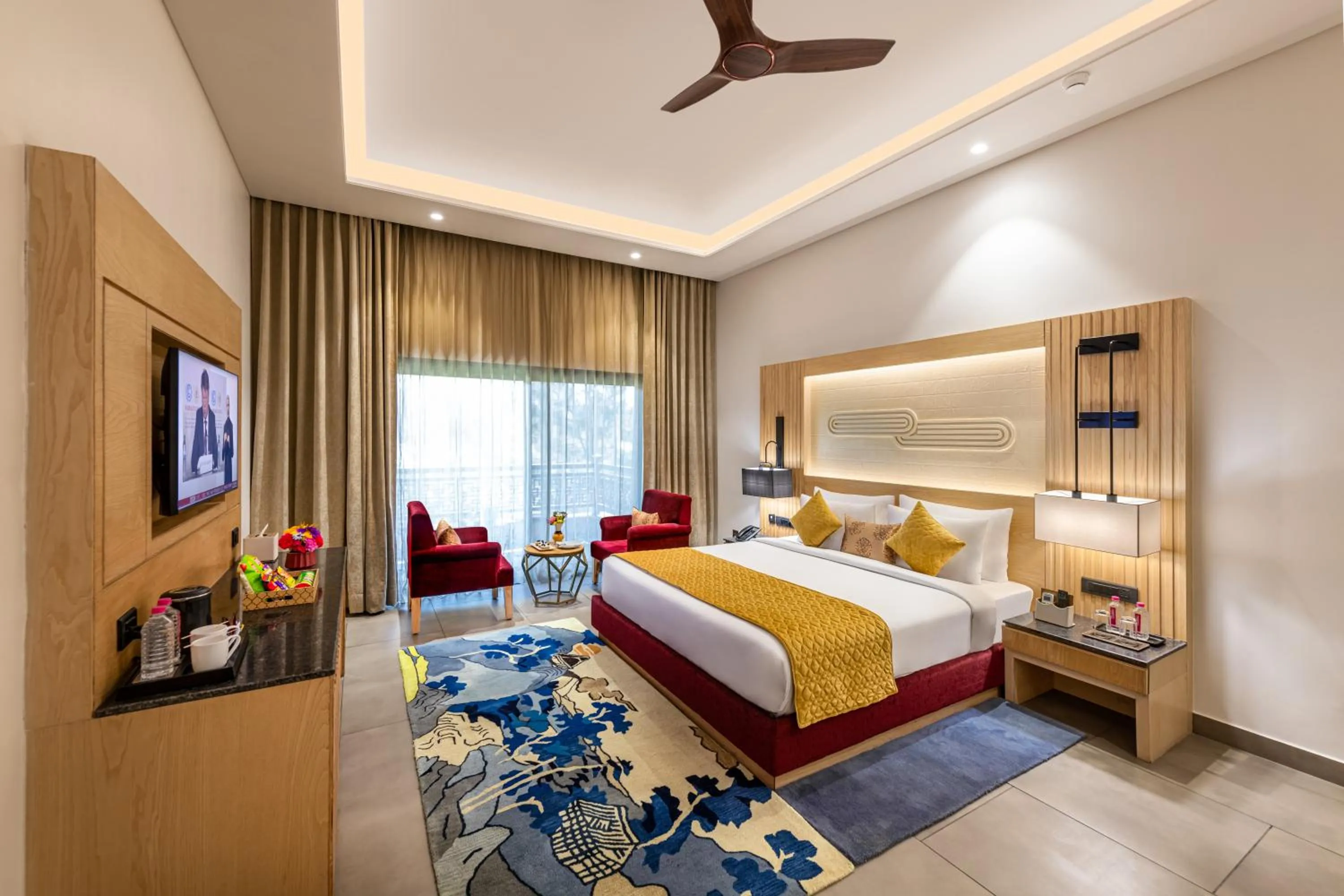 Garden, Bed in Ananta Spa & Resort Jaipur