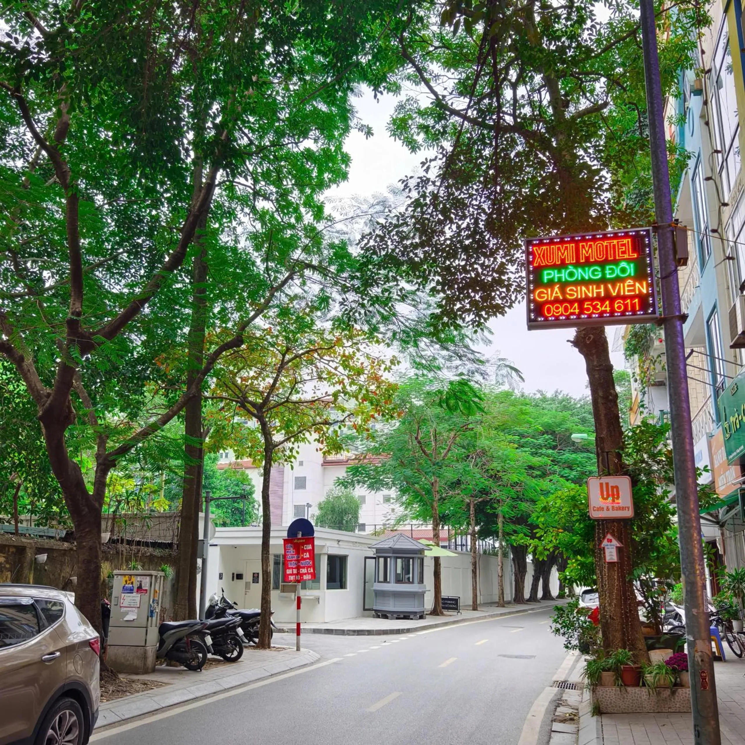 City view in Xumi Motel
