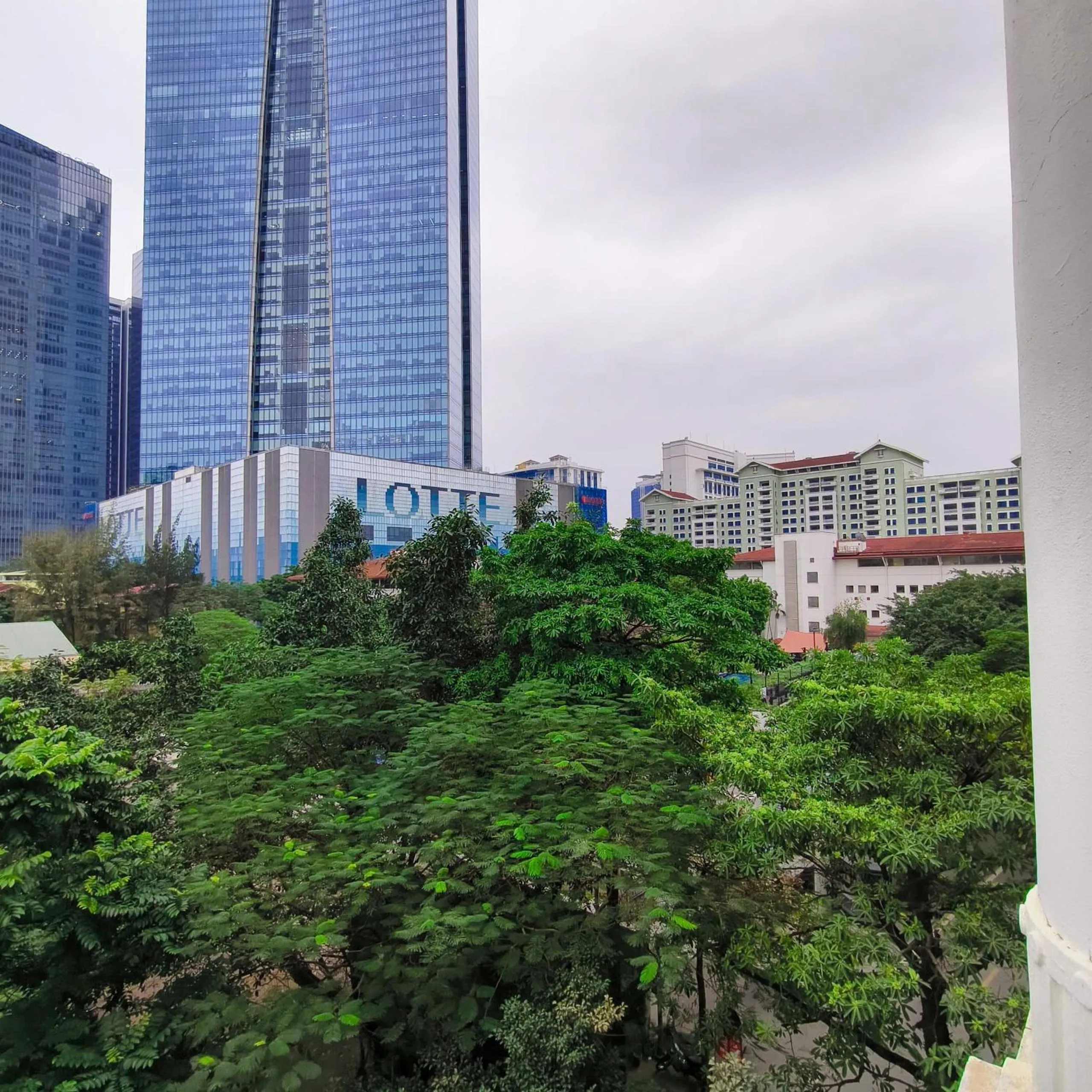 City view in Xumi Motel