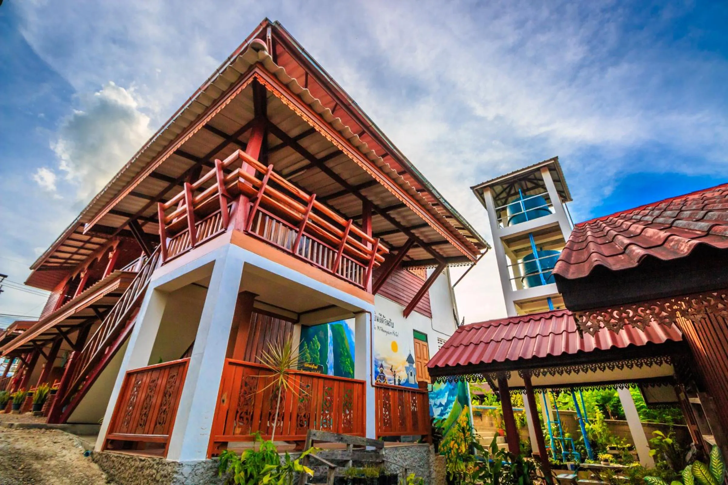 Patio in Mitkhoonyoum Hotel