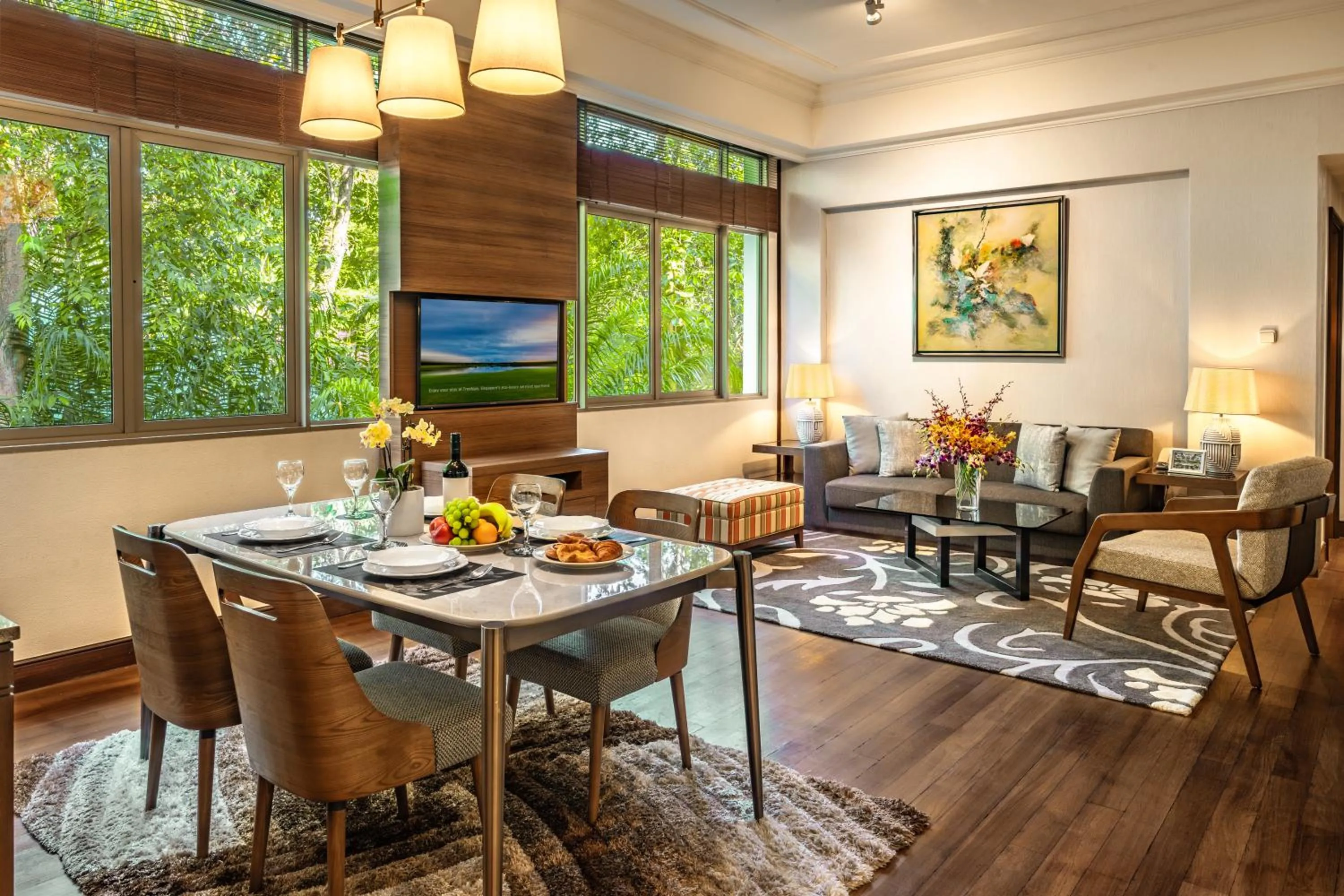 Living room in Treetops Executive Residences