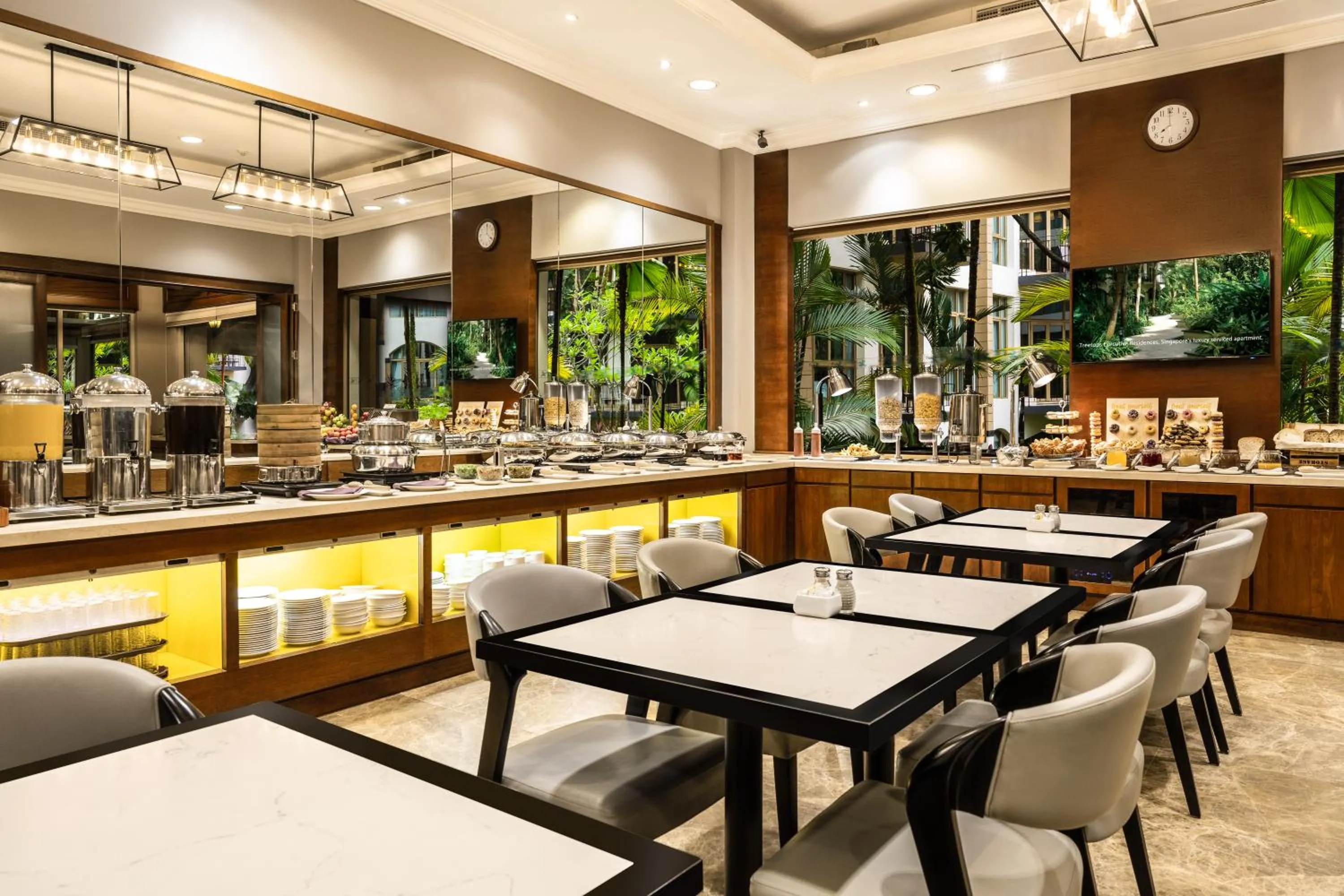 Dining area in Treetops Executive Residences