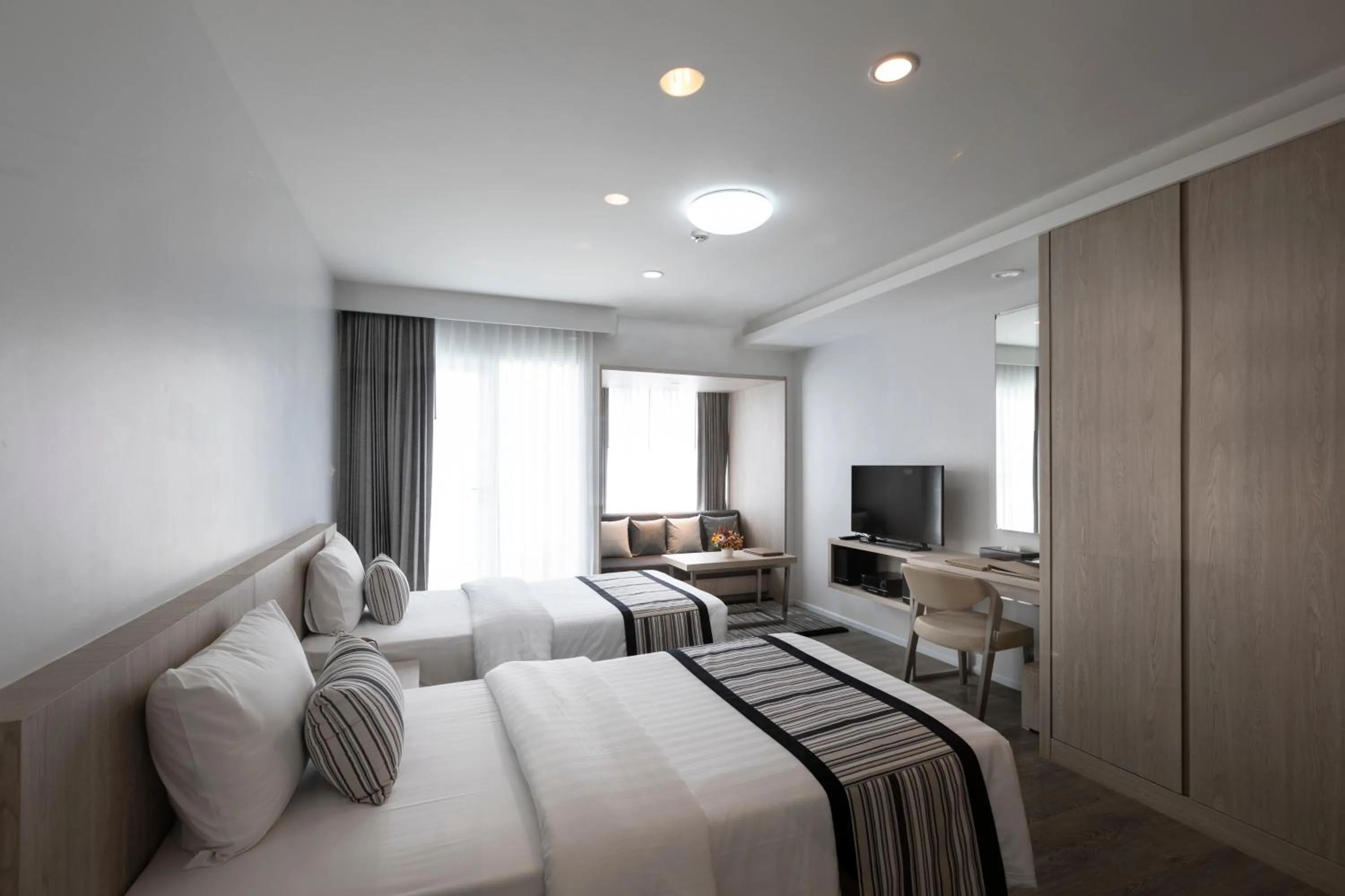 Bed in Kantary 304 Hotel Prachinburi