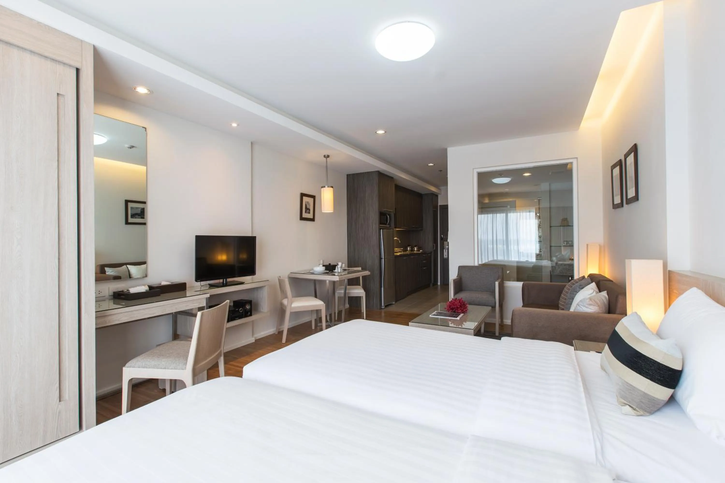 Bed in Kantary 304 Hotel Prachinburi