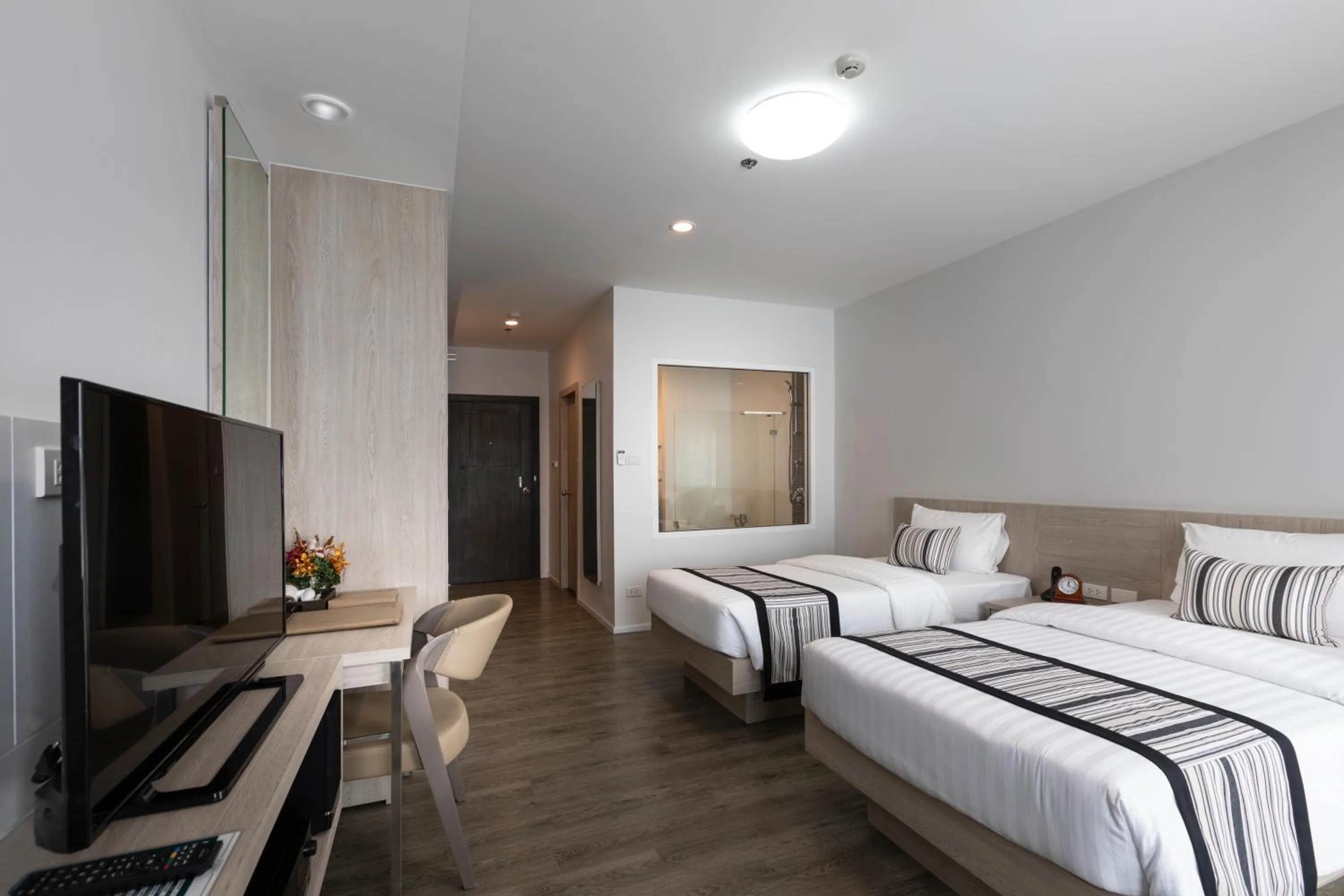 Bed in Kantary 304 Hotel Prachinburi