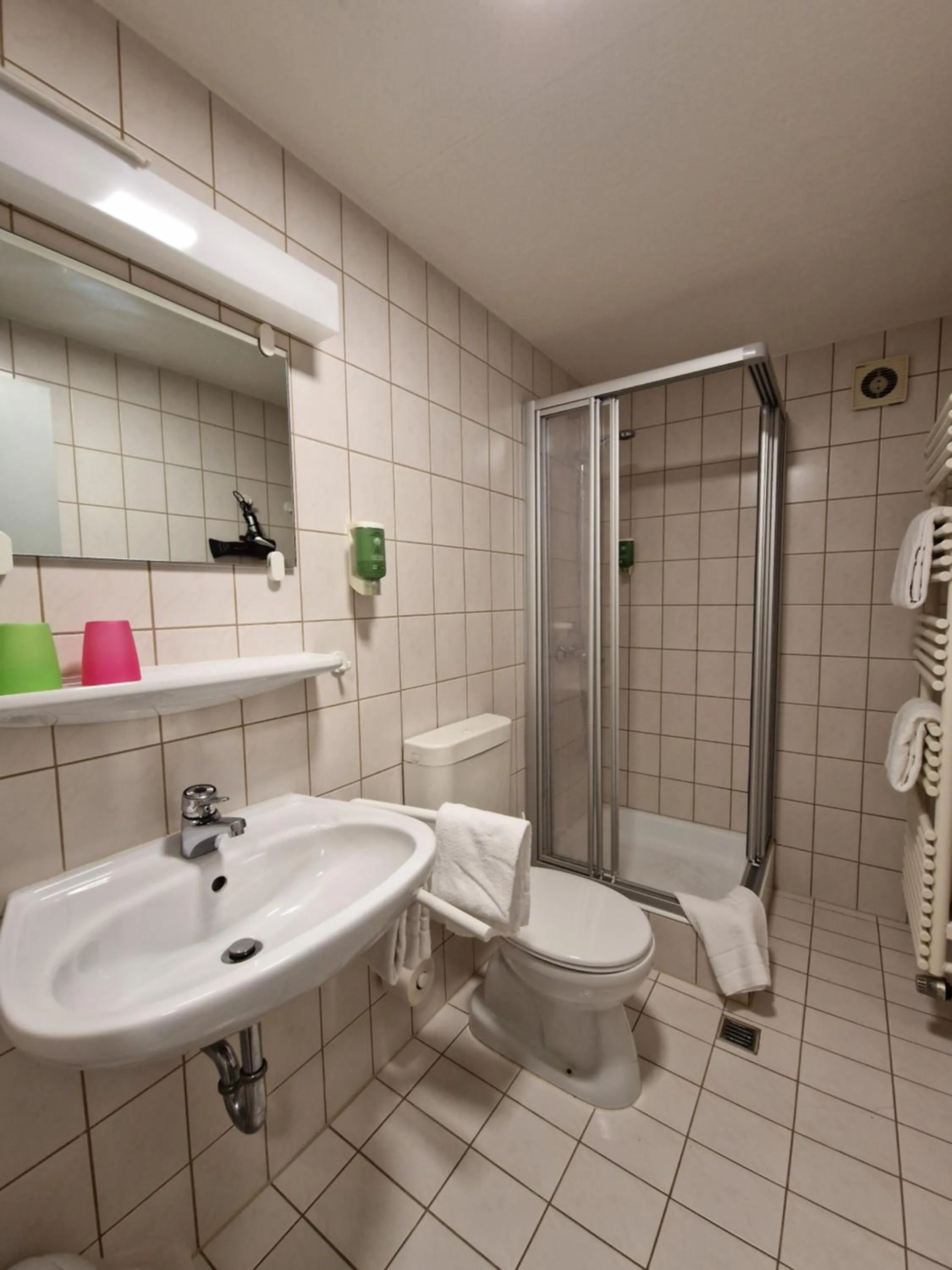 Shower in Adventure Campus