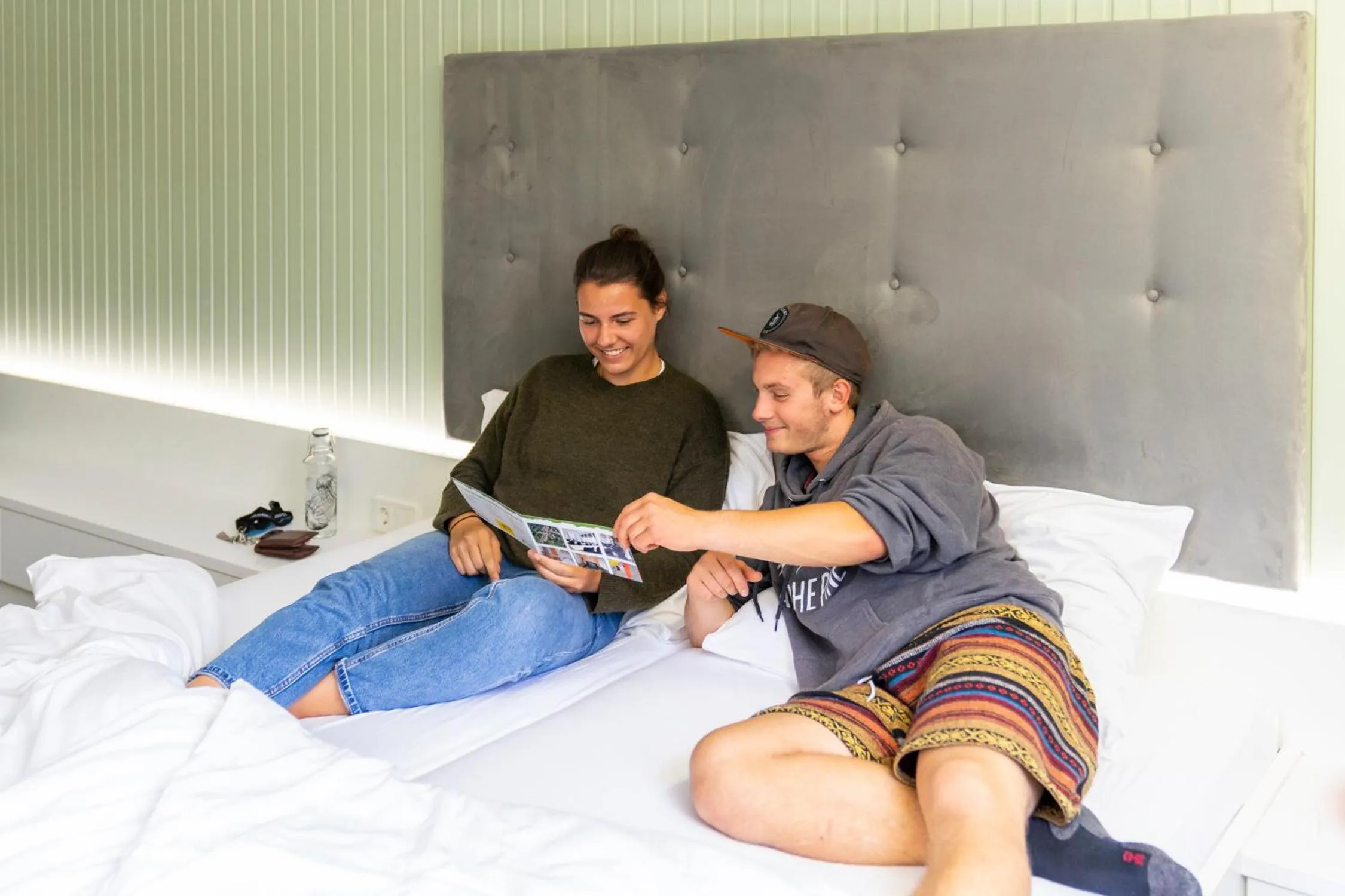 Photo of the whole room, Bed in Adventure Campus