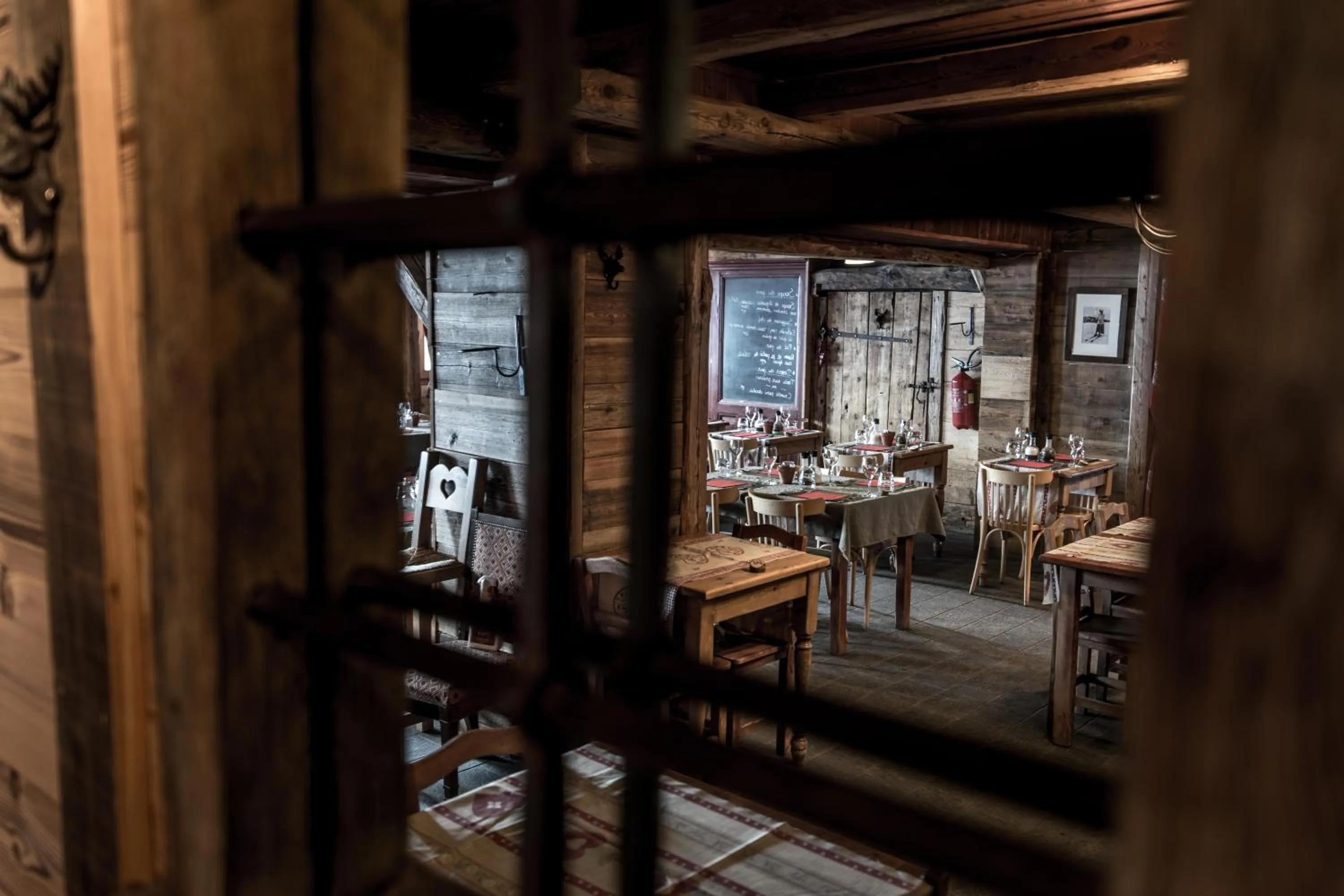 Dining area in Chalet Du Friolin