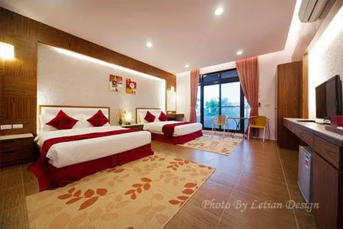 Bed in Ai Wan Jia B&B