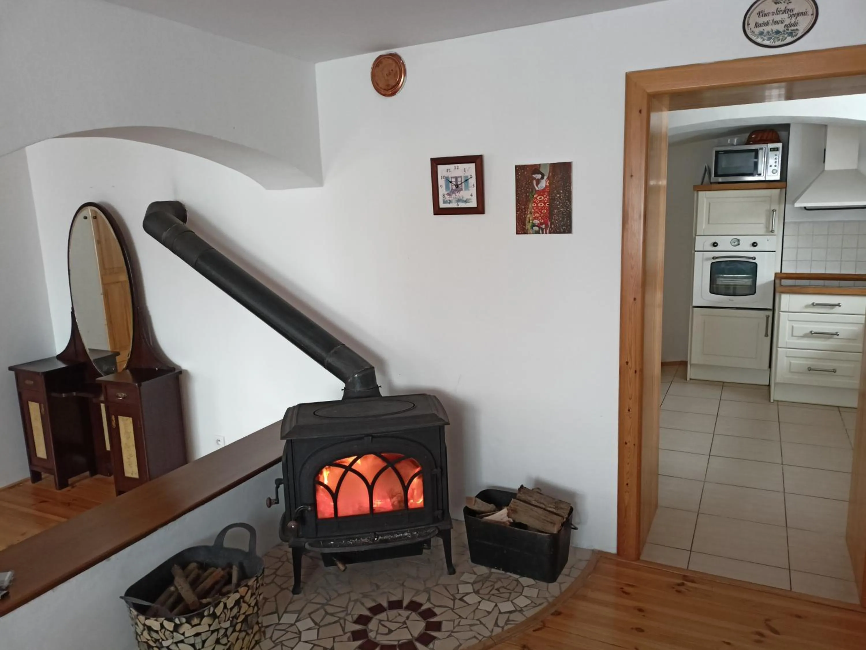 Dining area in Farma U Nýdrlů