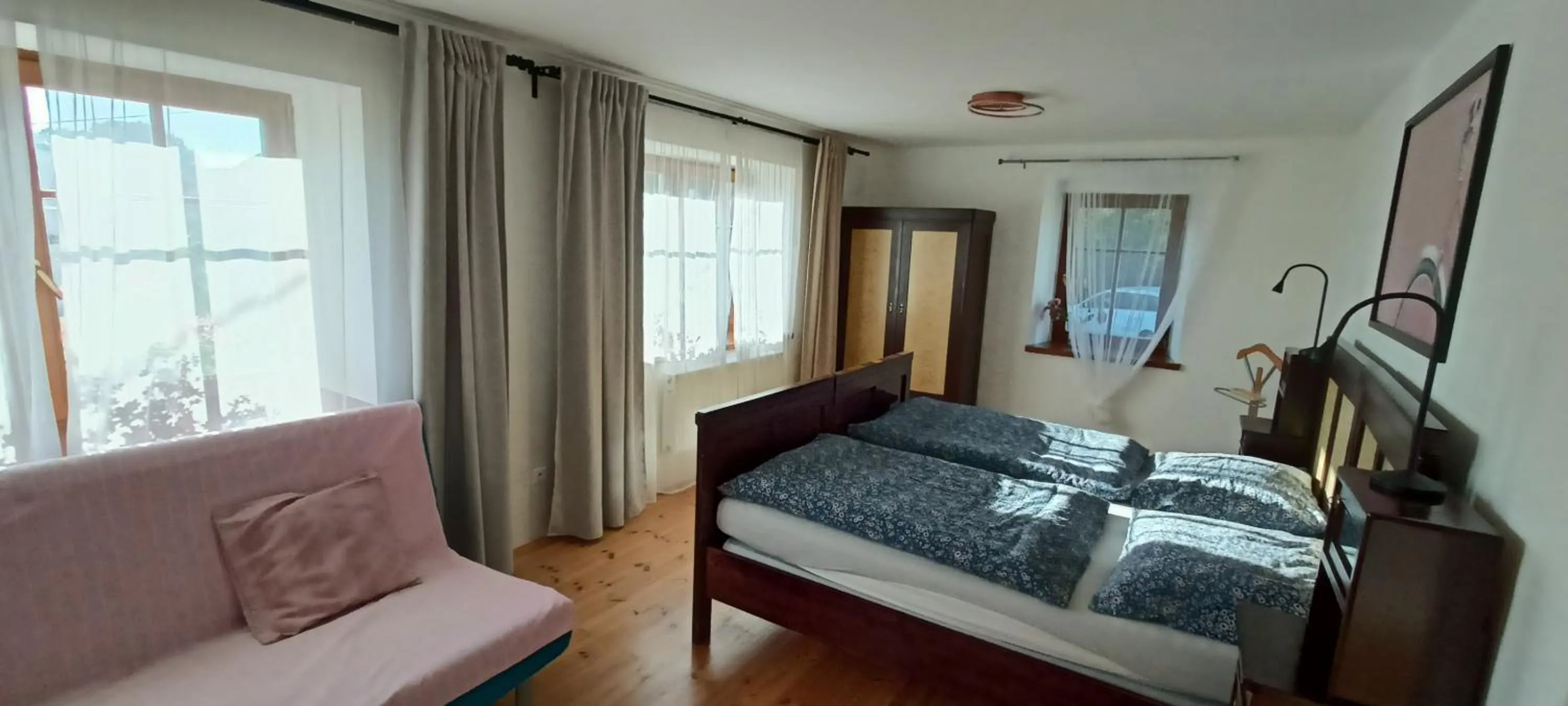 Bedroom, Bed in Farma U Nýdrlů