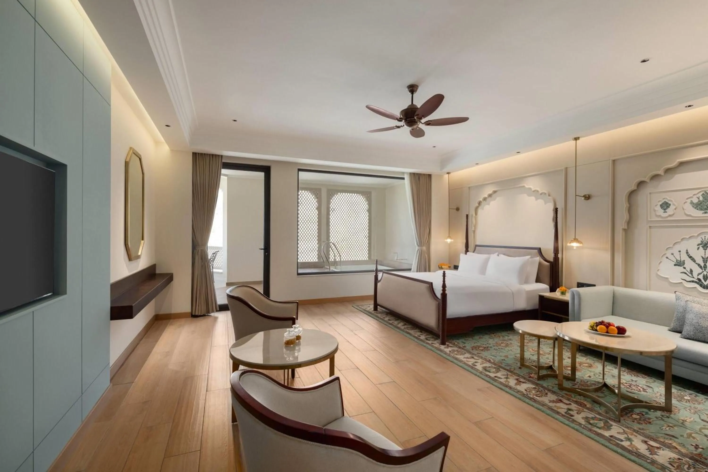 Jharokha King Suite in Wyndham Garden Udaipur Bhuwana