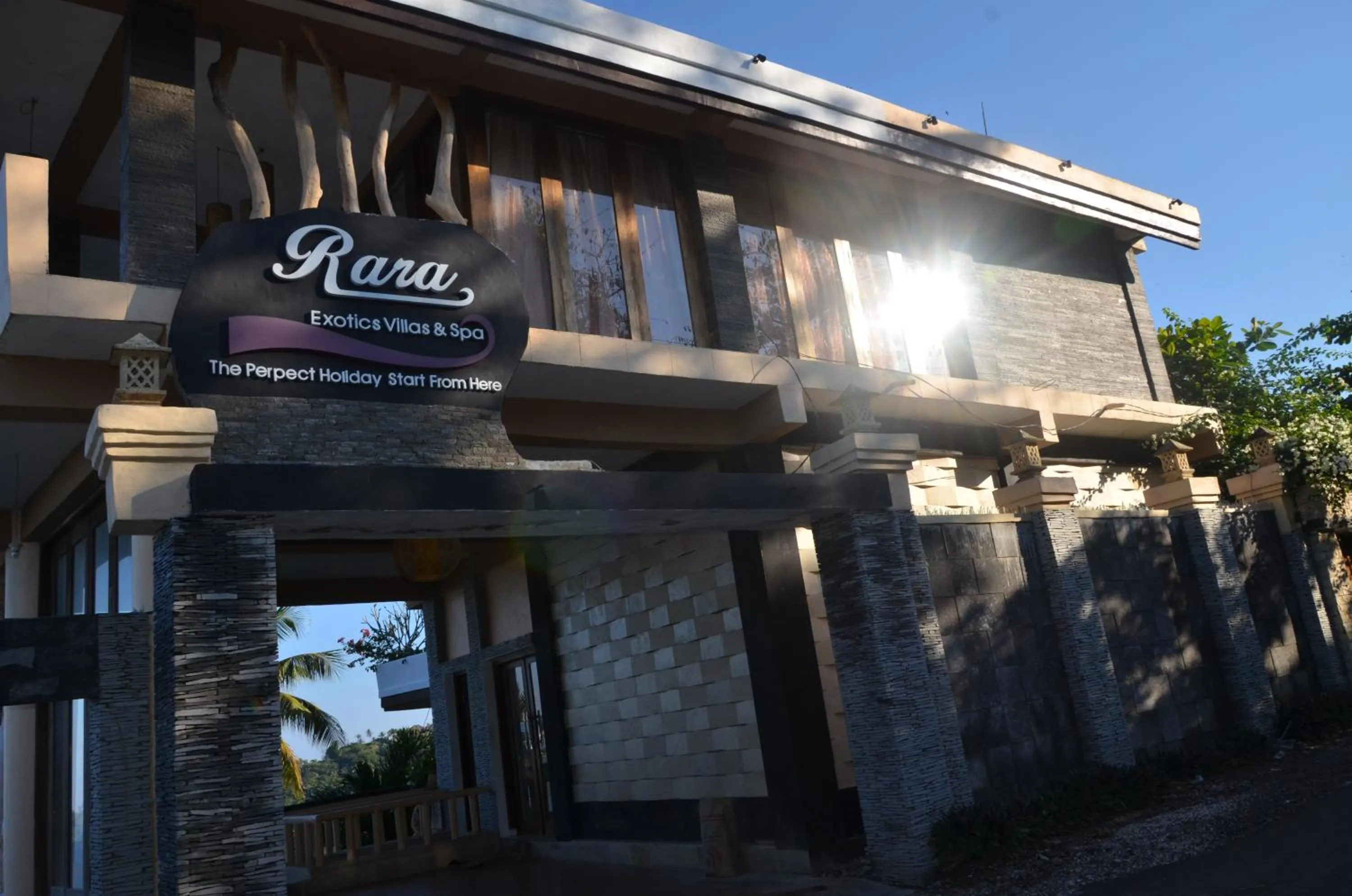 Property building in Rara Villas Lombok