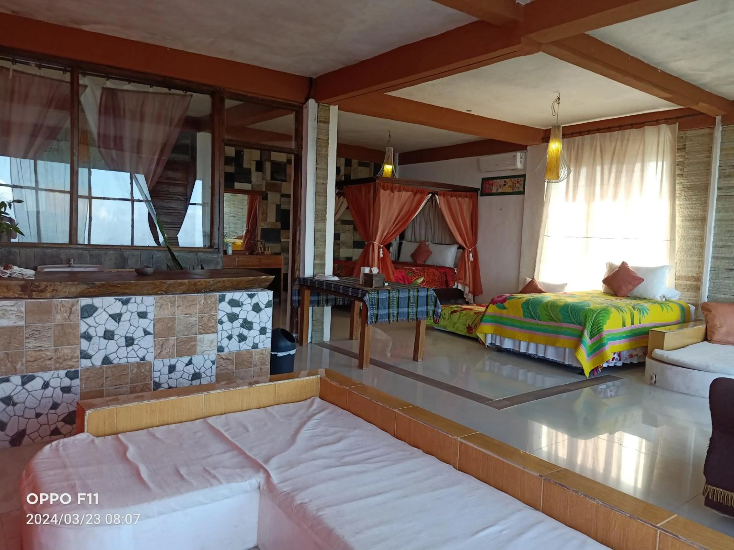 Bed in Rara Villas Lombok