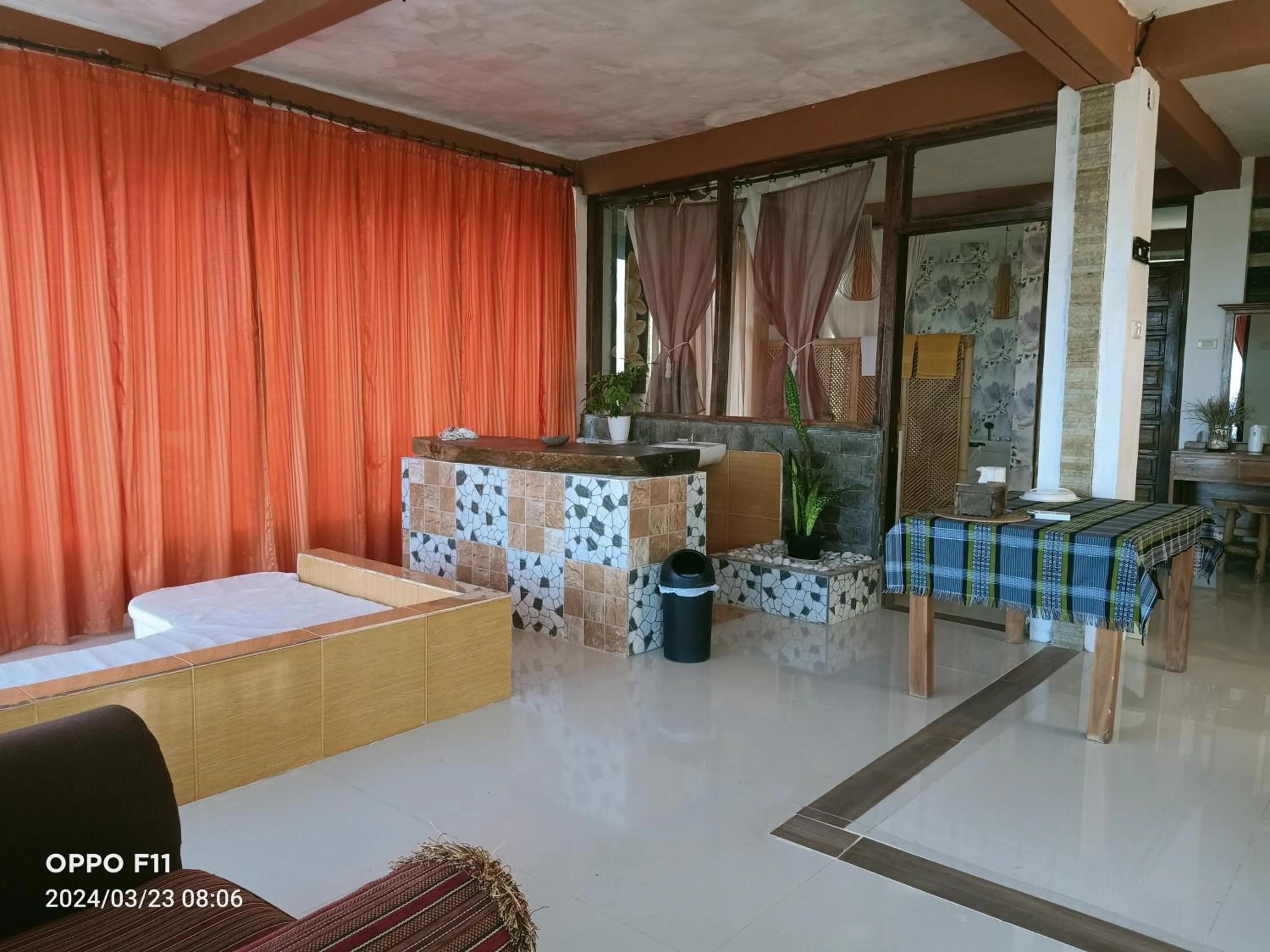 Bed in Rara Villas Lombok