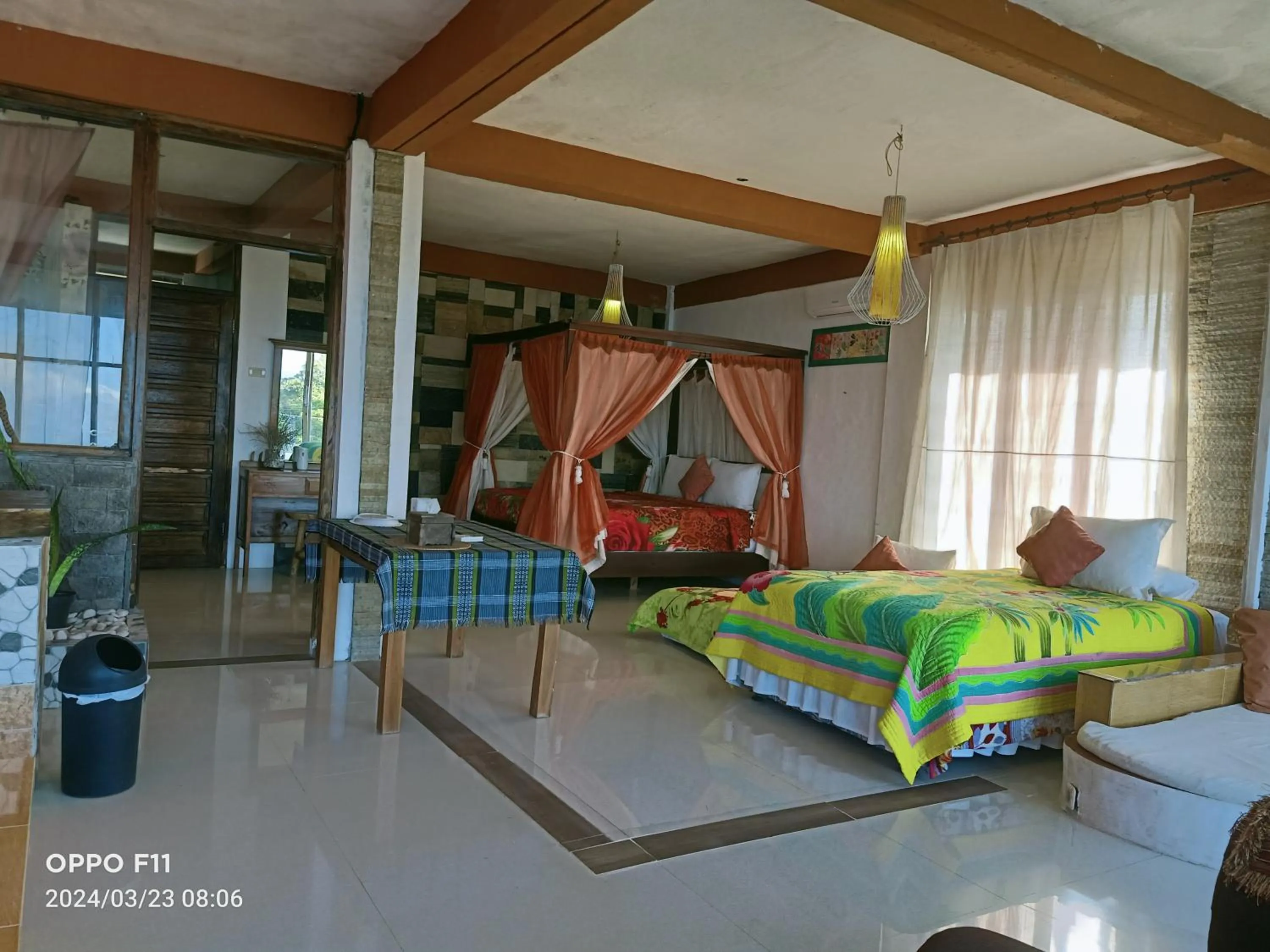 Bed in Rara Villas Lombok