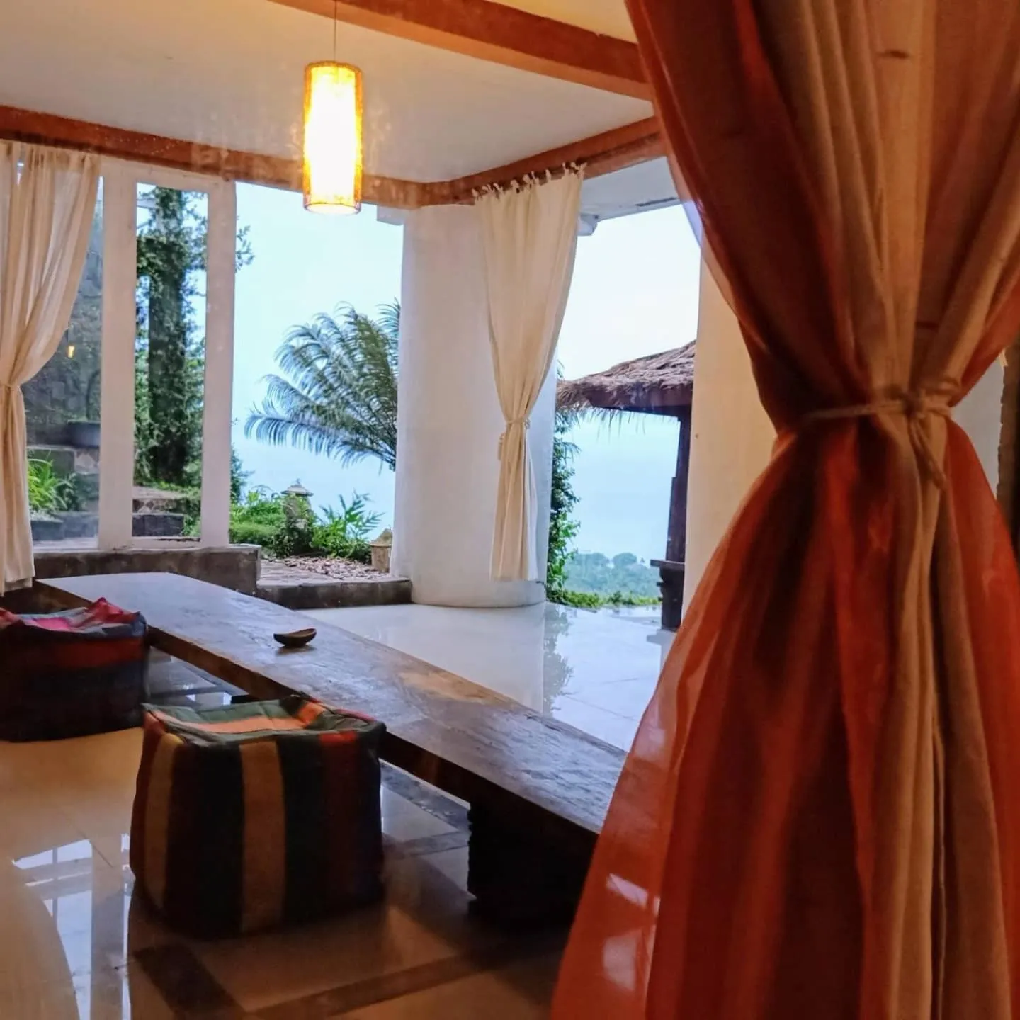 Natural landscape in Rara Villas Lombok