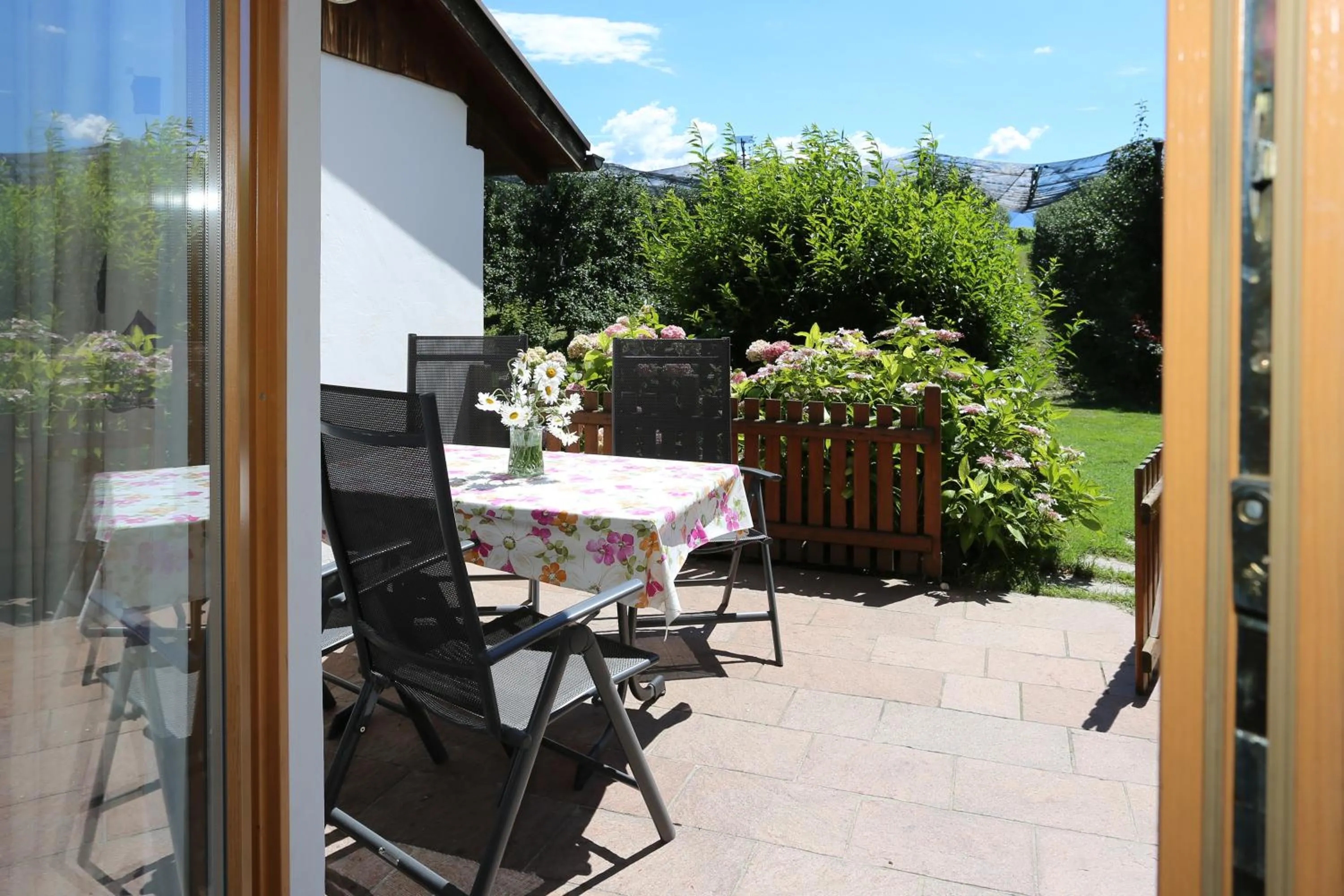 Balcony/Terrace in Appartements Weisshauserhof