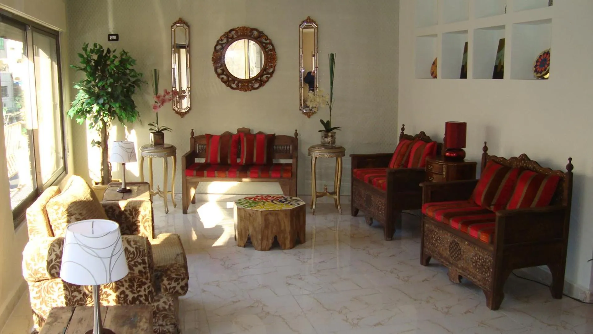 Lobby or reception in Rafi Hotel